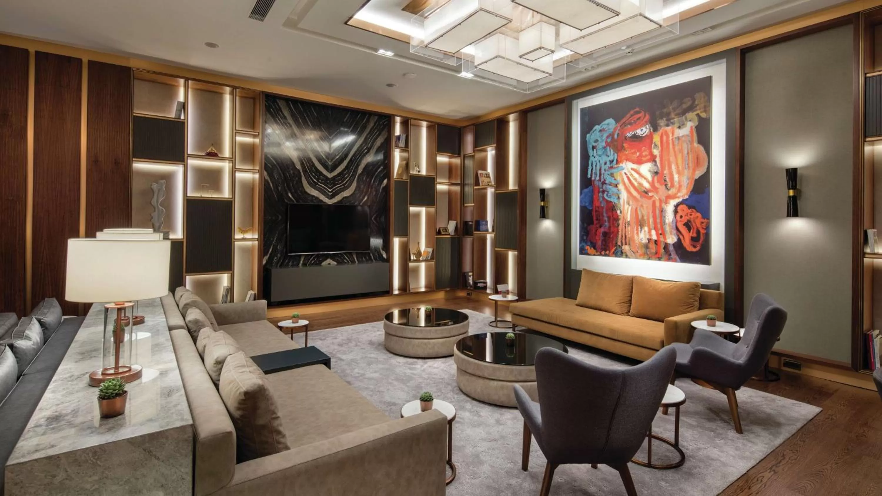 Dining area in Hilton Istanbul Maslak