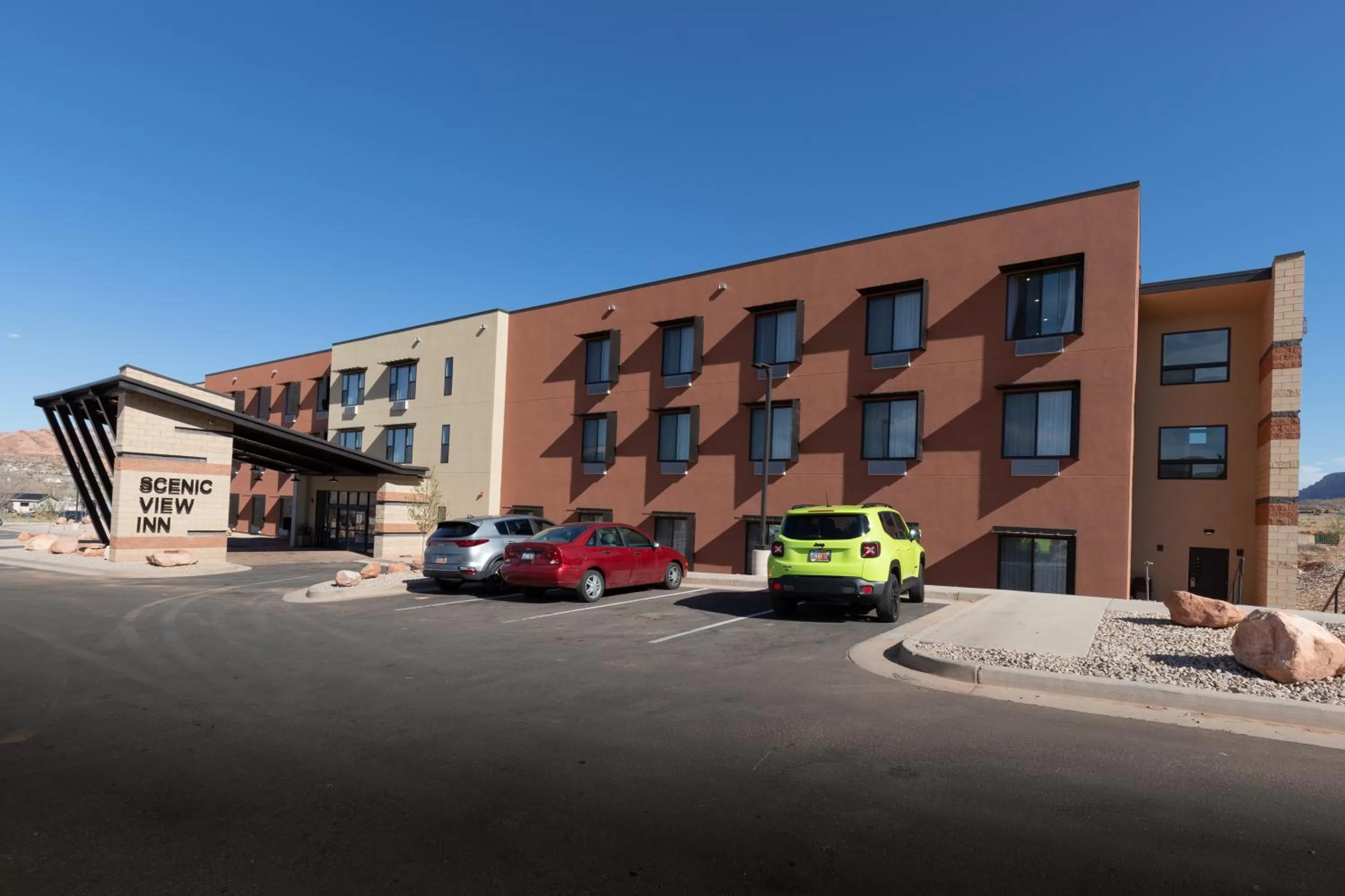 Property building in Scenic View Inn & Suites Moab
