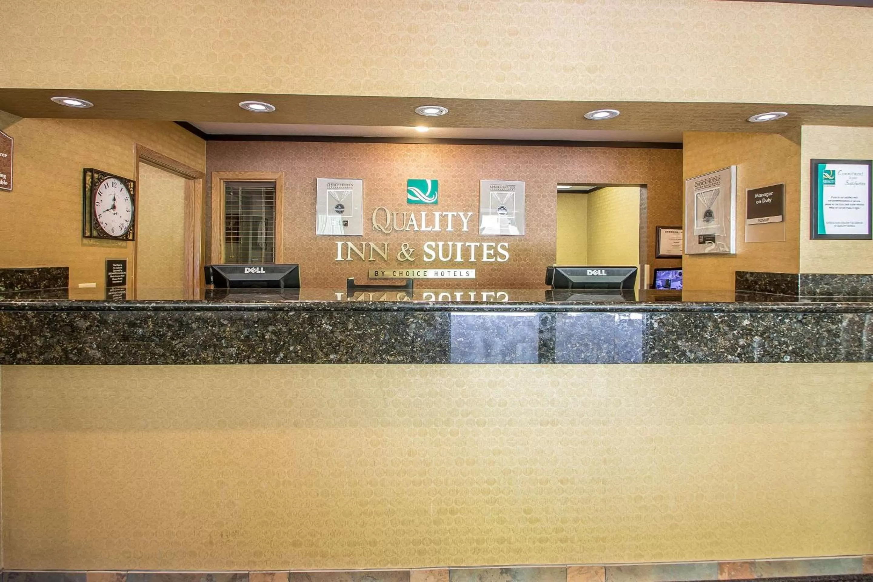 Lobby or reception in Quality Inn & Suites Decorah