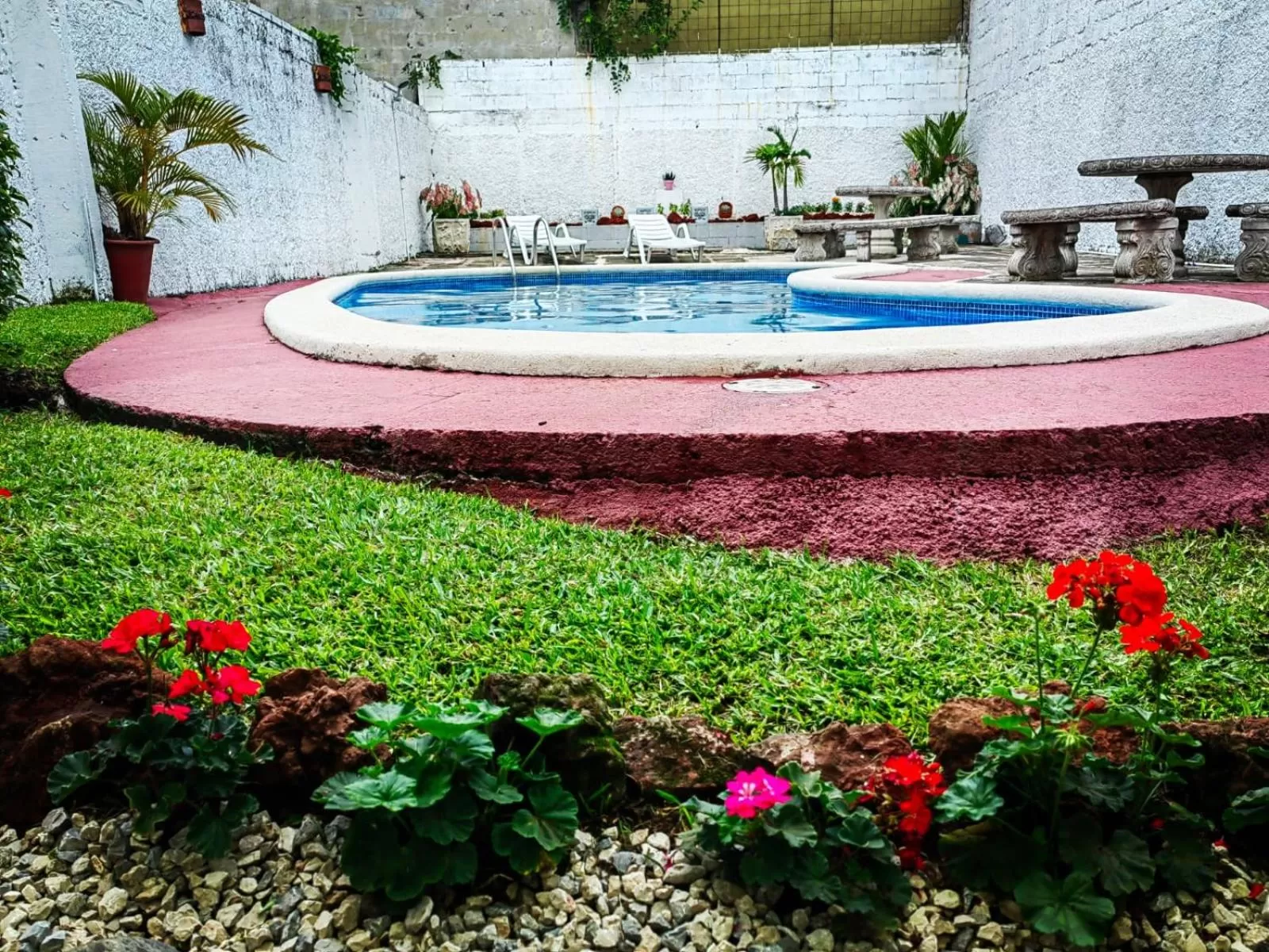 Swimming Pool in Hotel Casa Tago