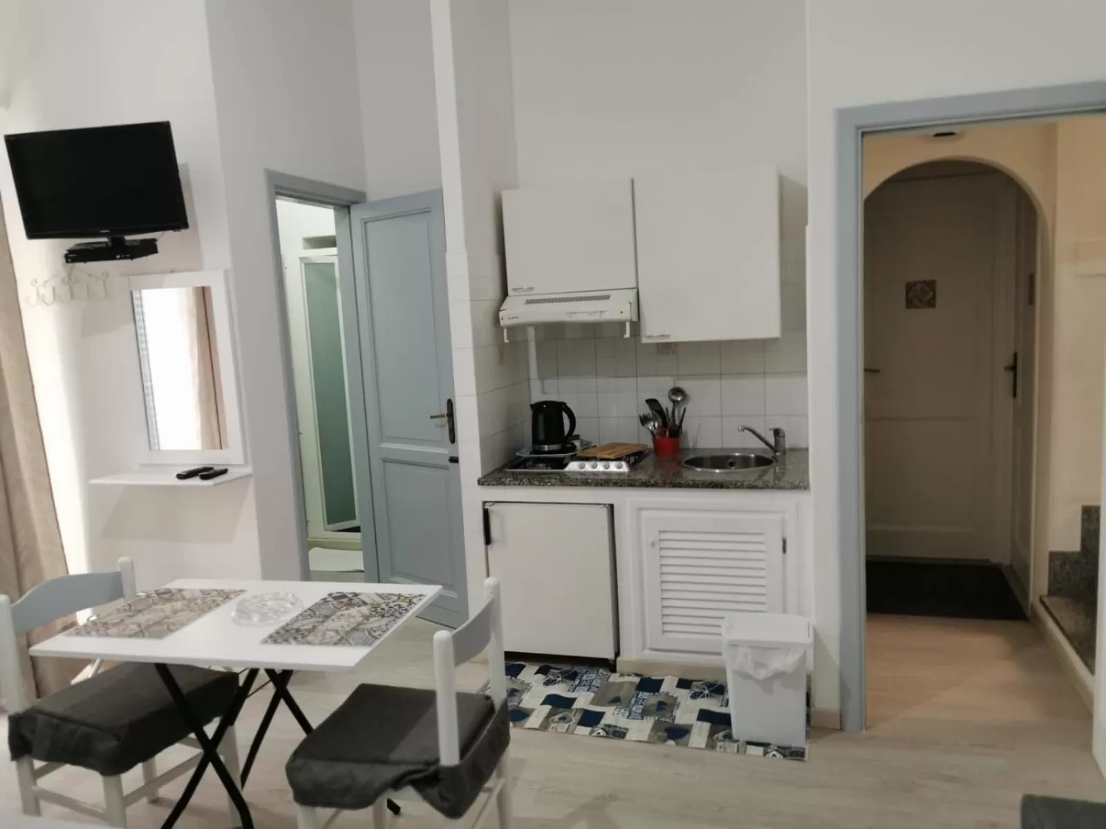 Kitchen or kitchenette in Lo Nardo Accommodation