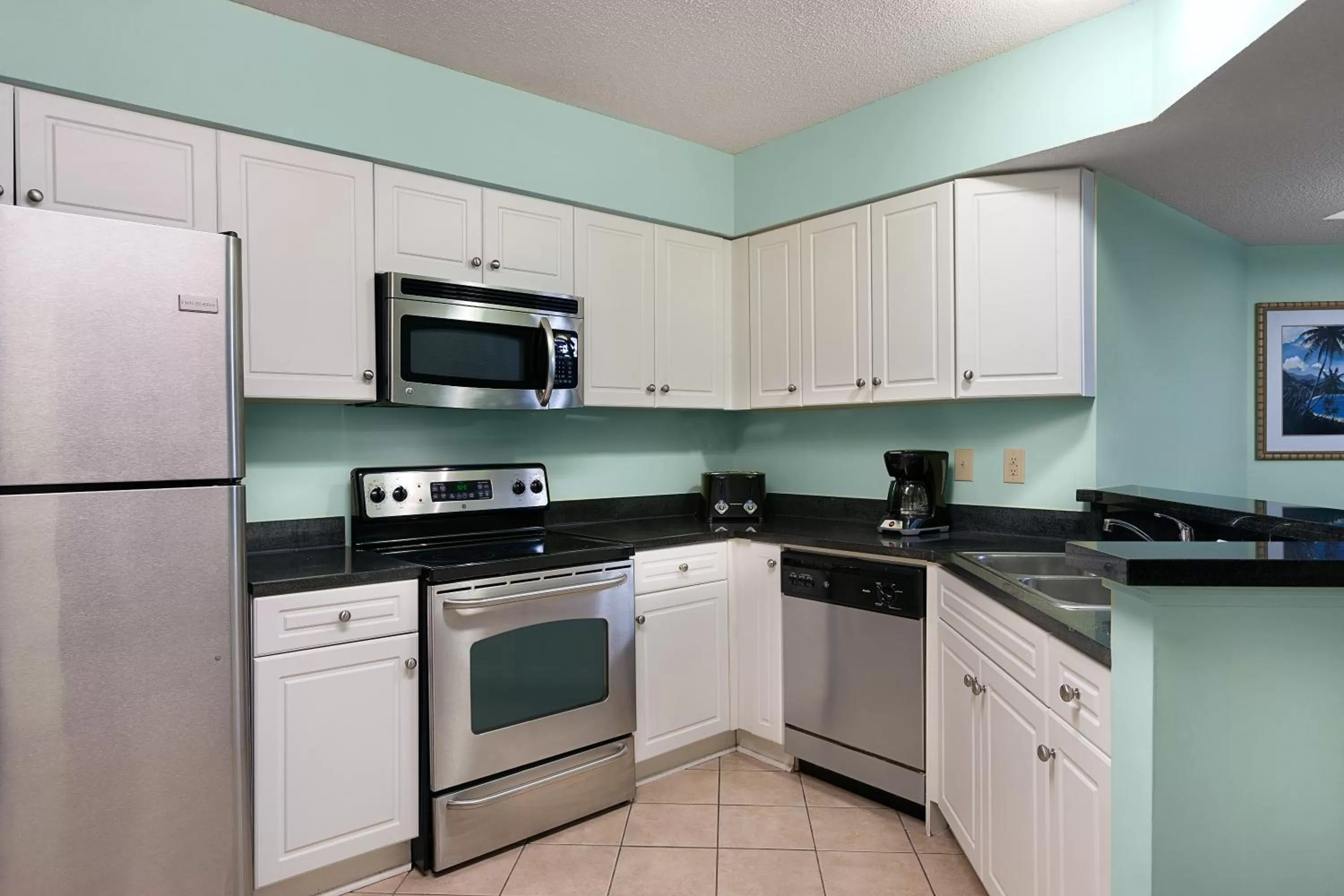 Kitchen or kitchenette in Caribbean Resort Myrtle Beach
