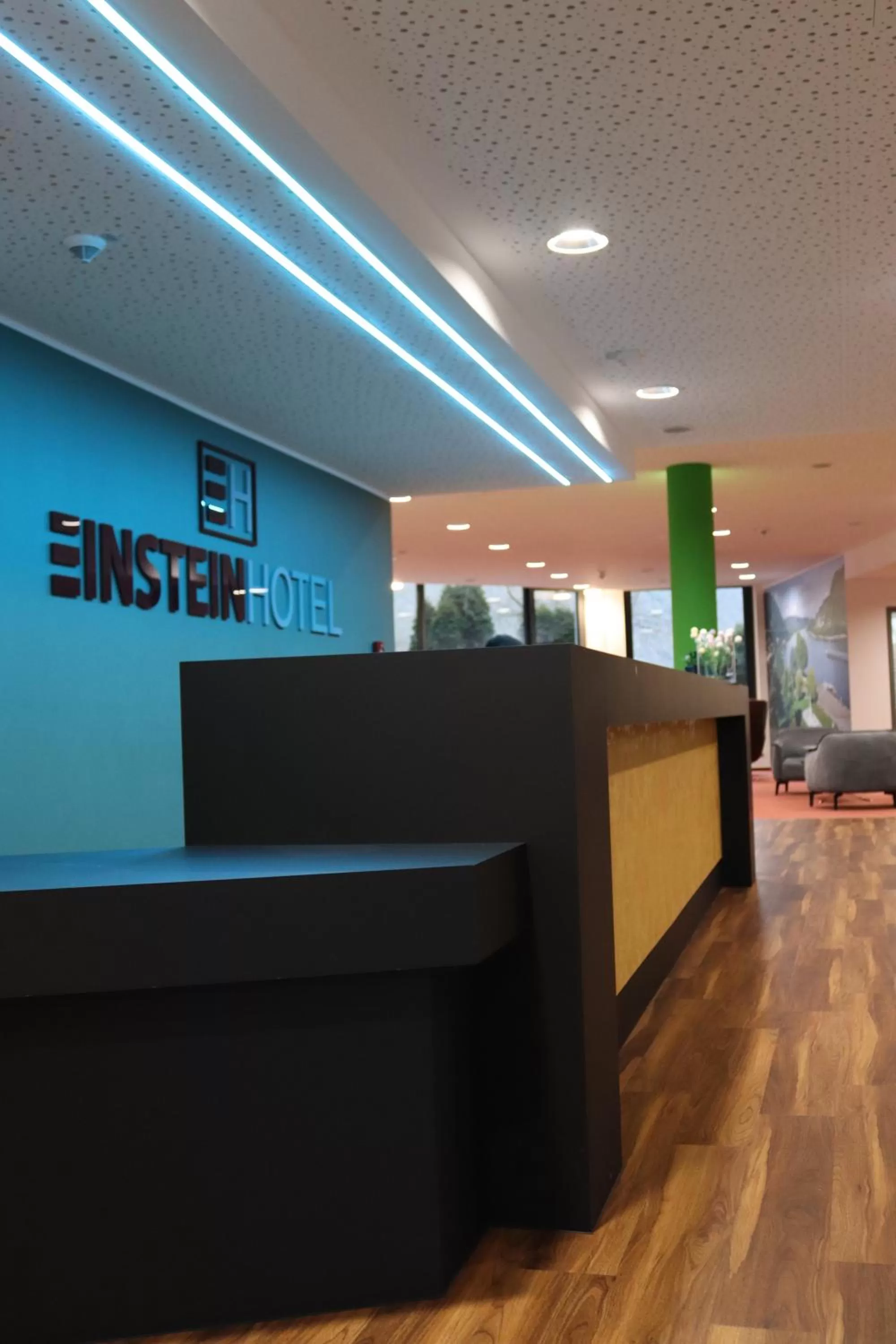 Lobby or reception in EINSTEIN Hotel am Römerpark