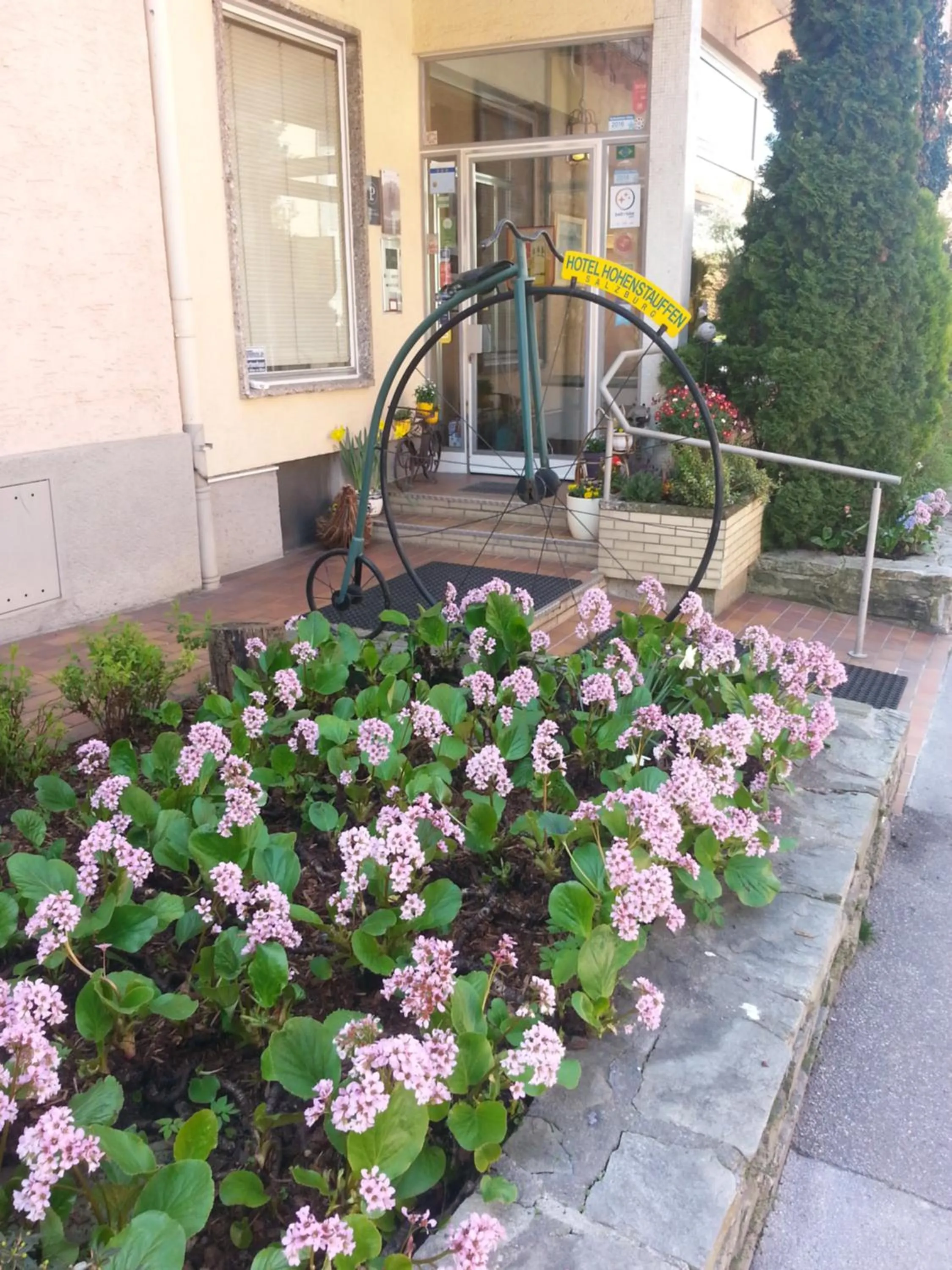 Garden in Hotel Hohenstauffen