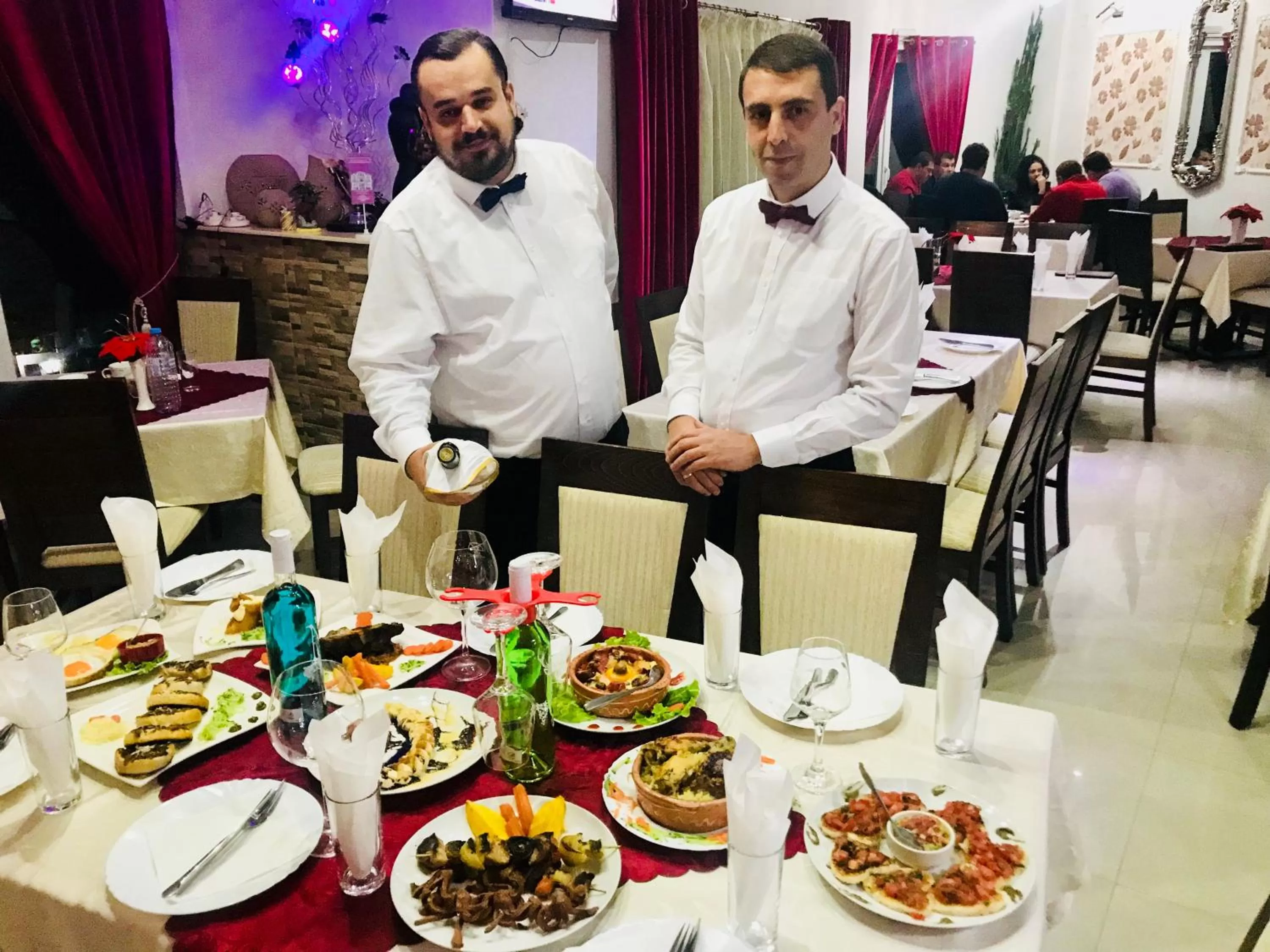 Food and drinks in Villa Bella Boutique Hotel