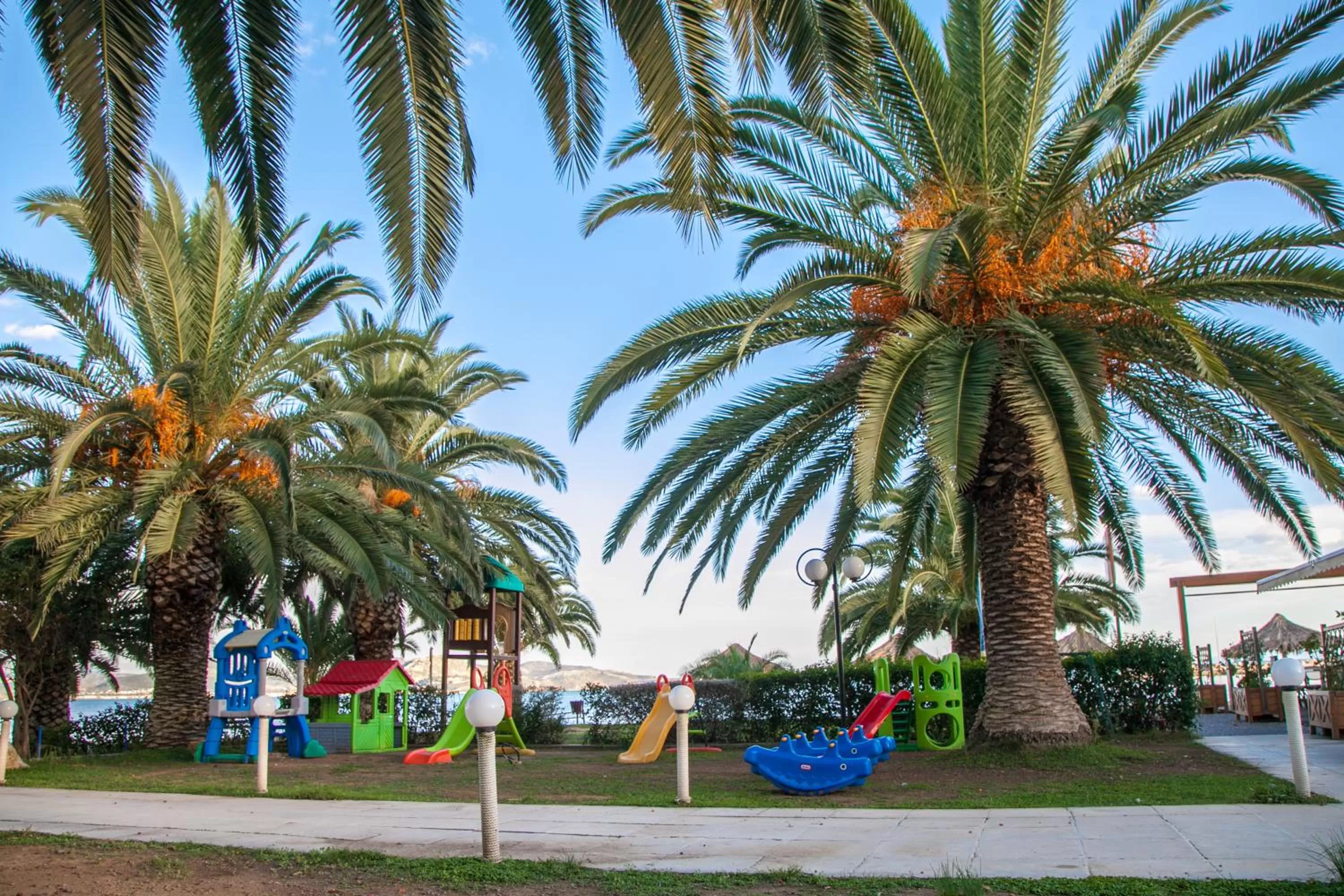 Children play ground in Ignatia Hotel