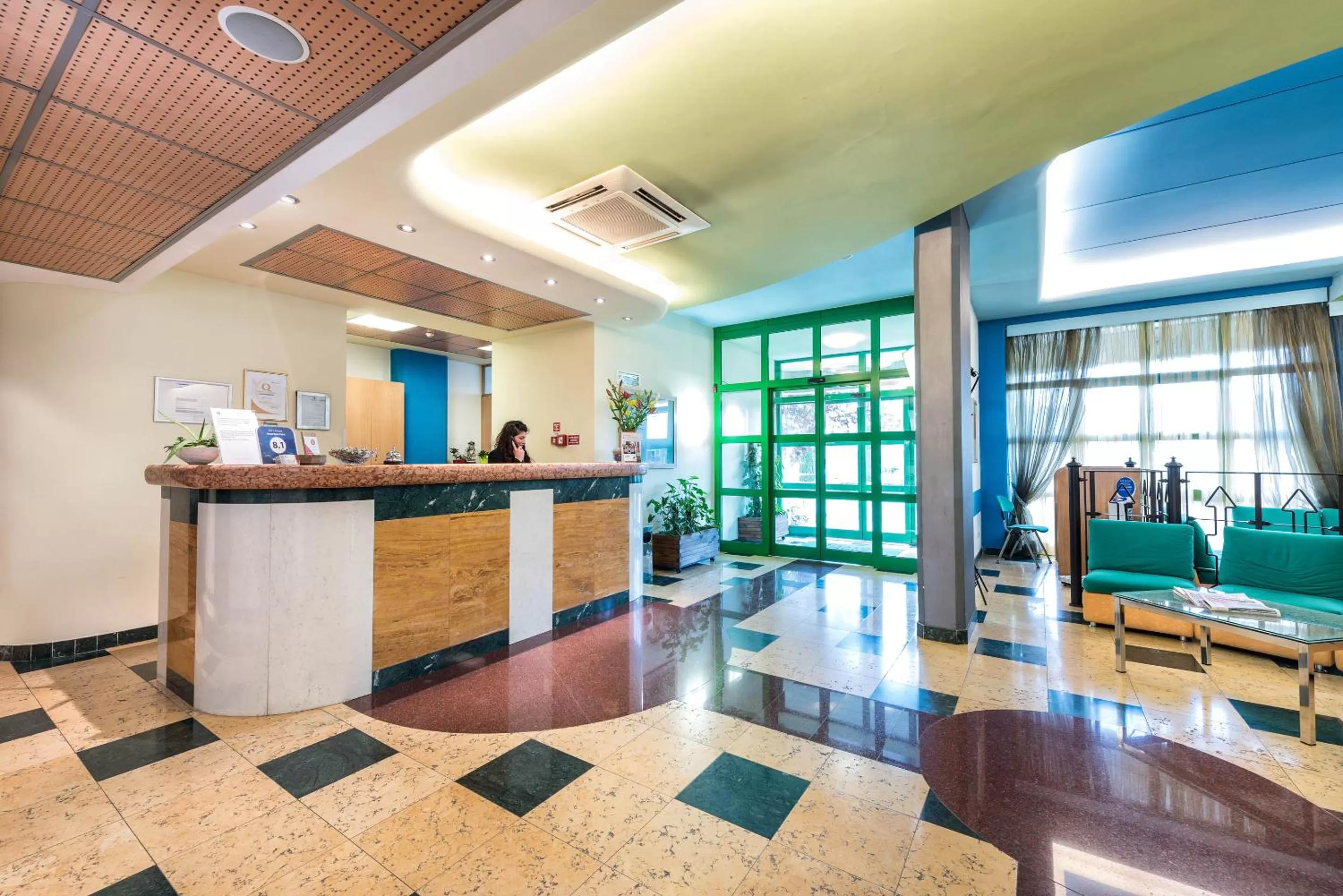 Lobby or reception in West Point Airport Hotel