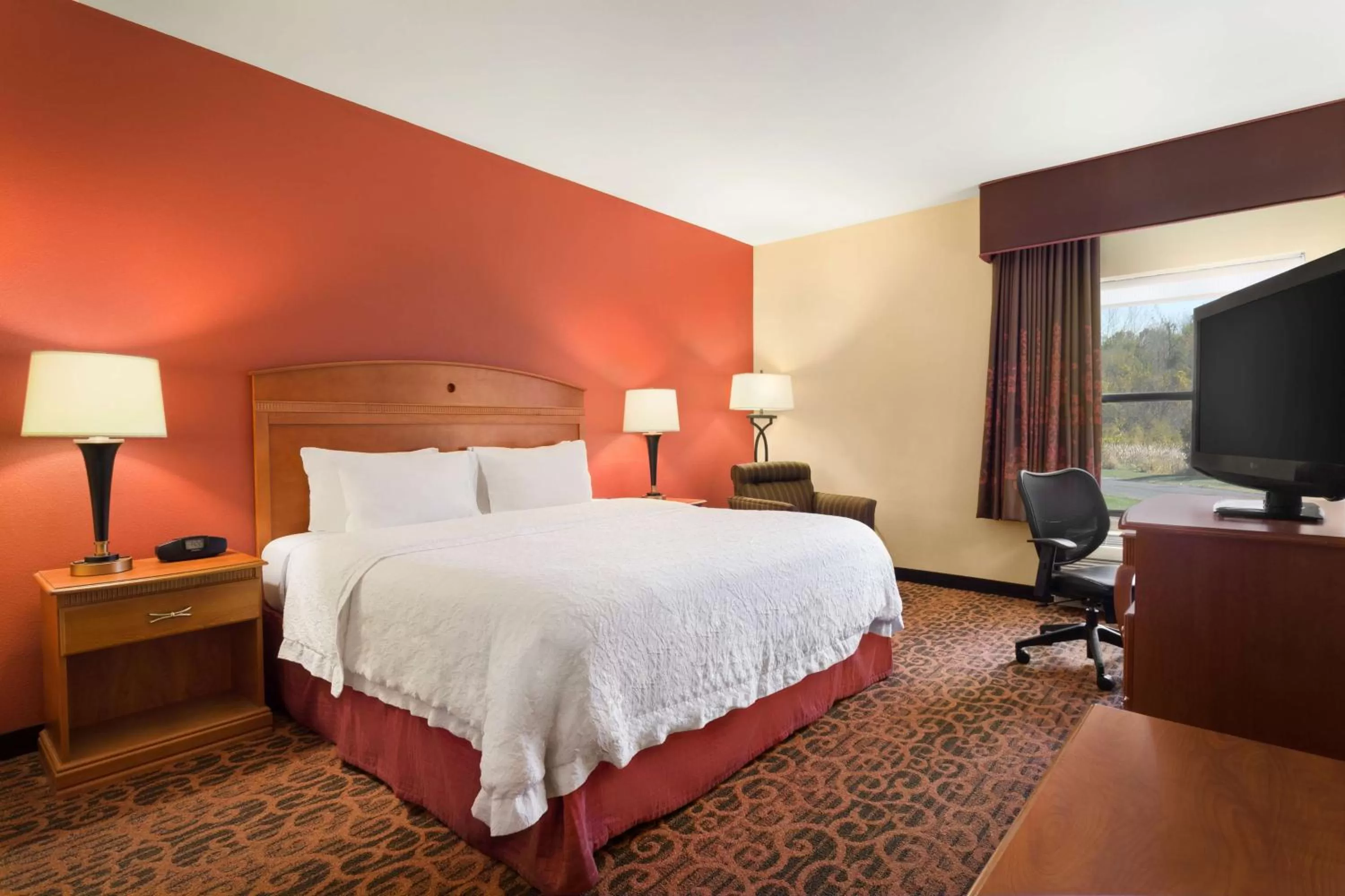 Bed in Hampton Inn Wichita-East