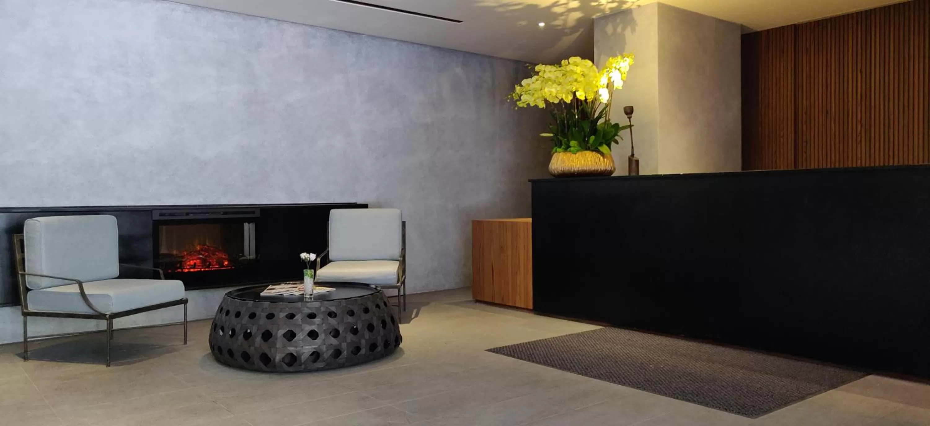 Seating area in Water House