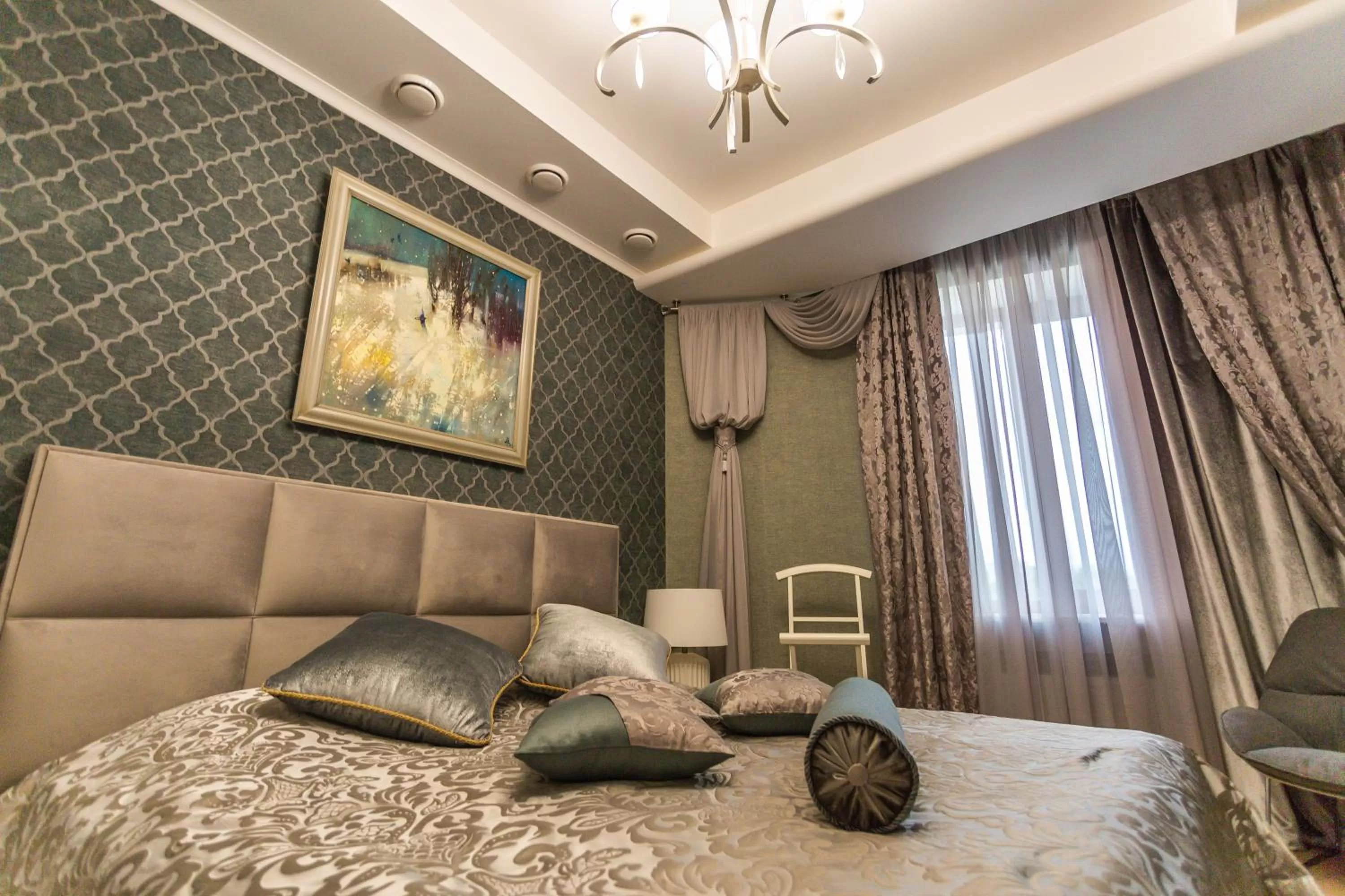 Decorative detail, Bed in Hotel "Mandarin Clubhouse"