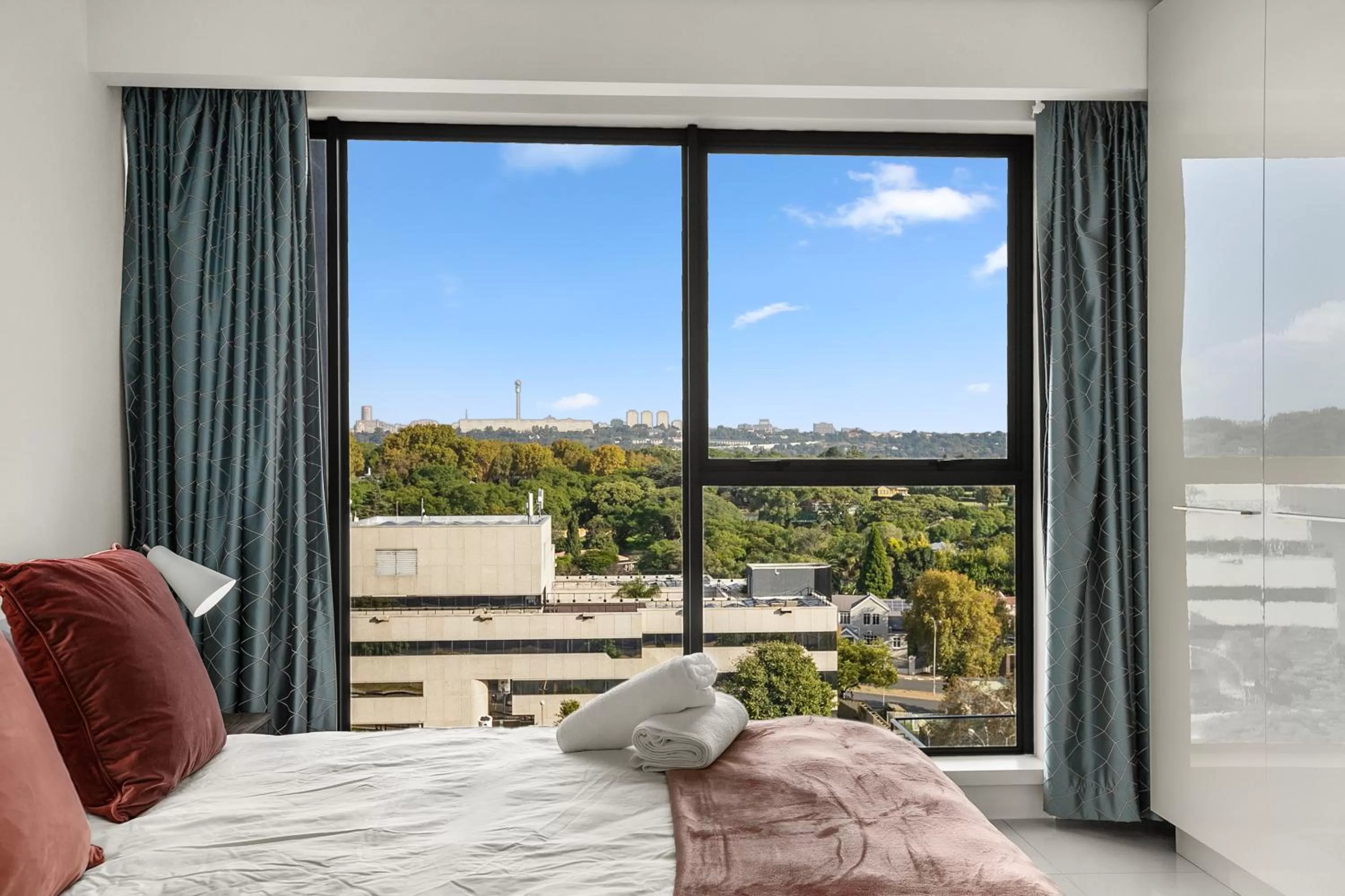 View (from property/room), Bed in The Park Central Residence - WITH GENERATOR