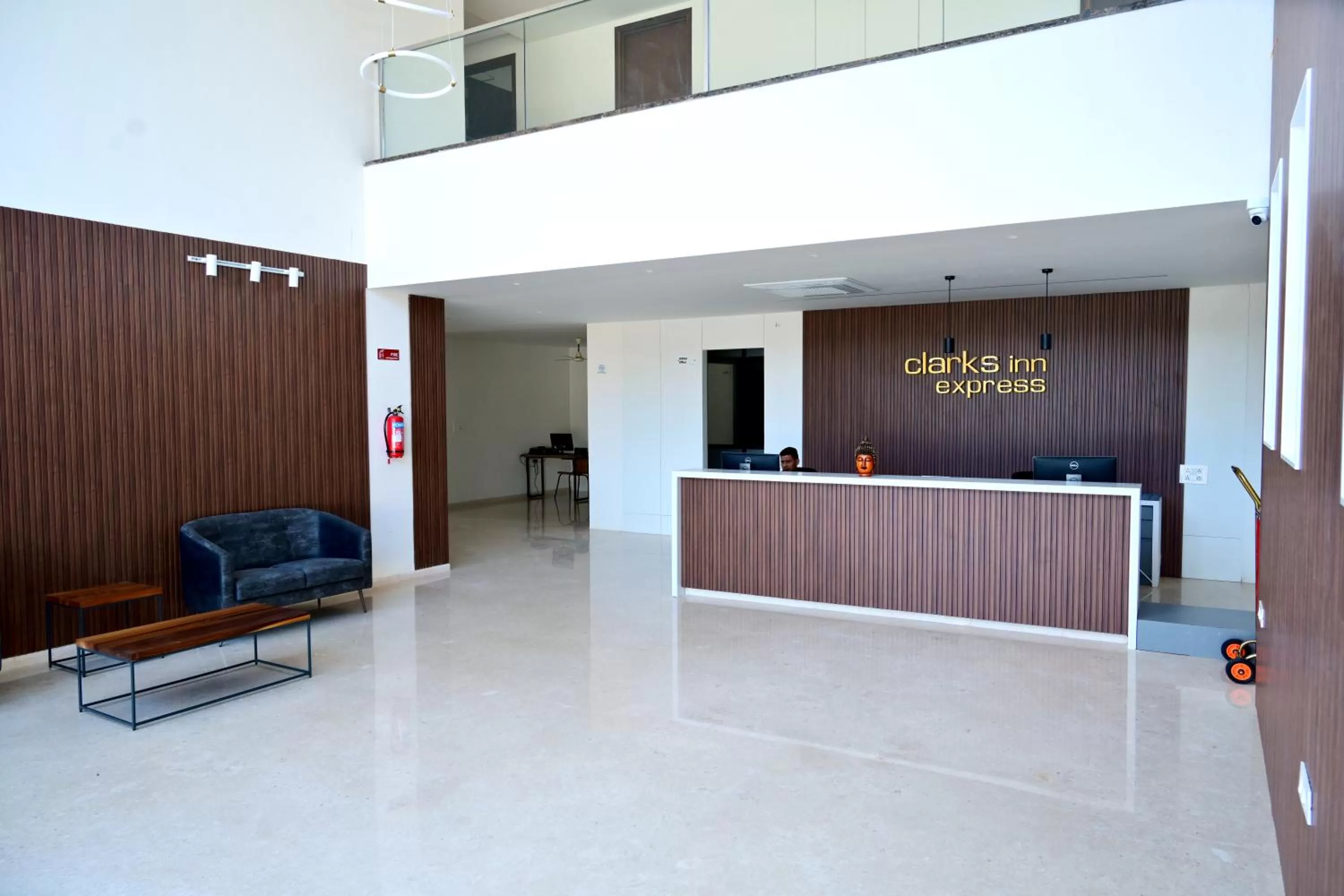 Lobby or reception in Clarks Inn Express, KRS road-Mandya, Mysore