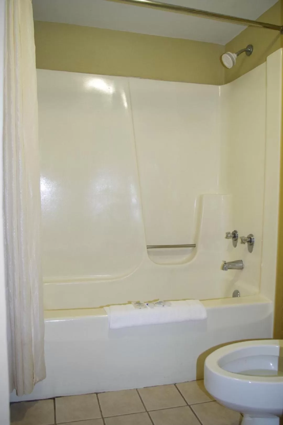 Shower in Americas Best Value Inn St. Louis Downtown