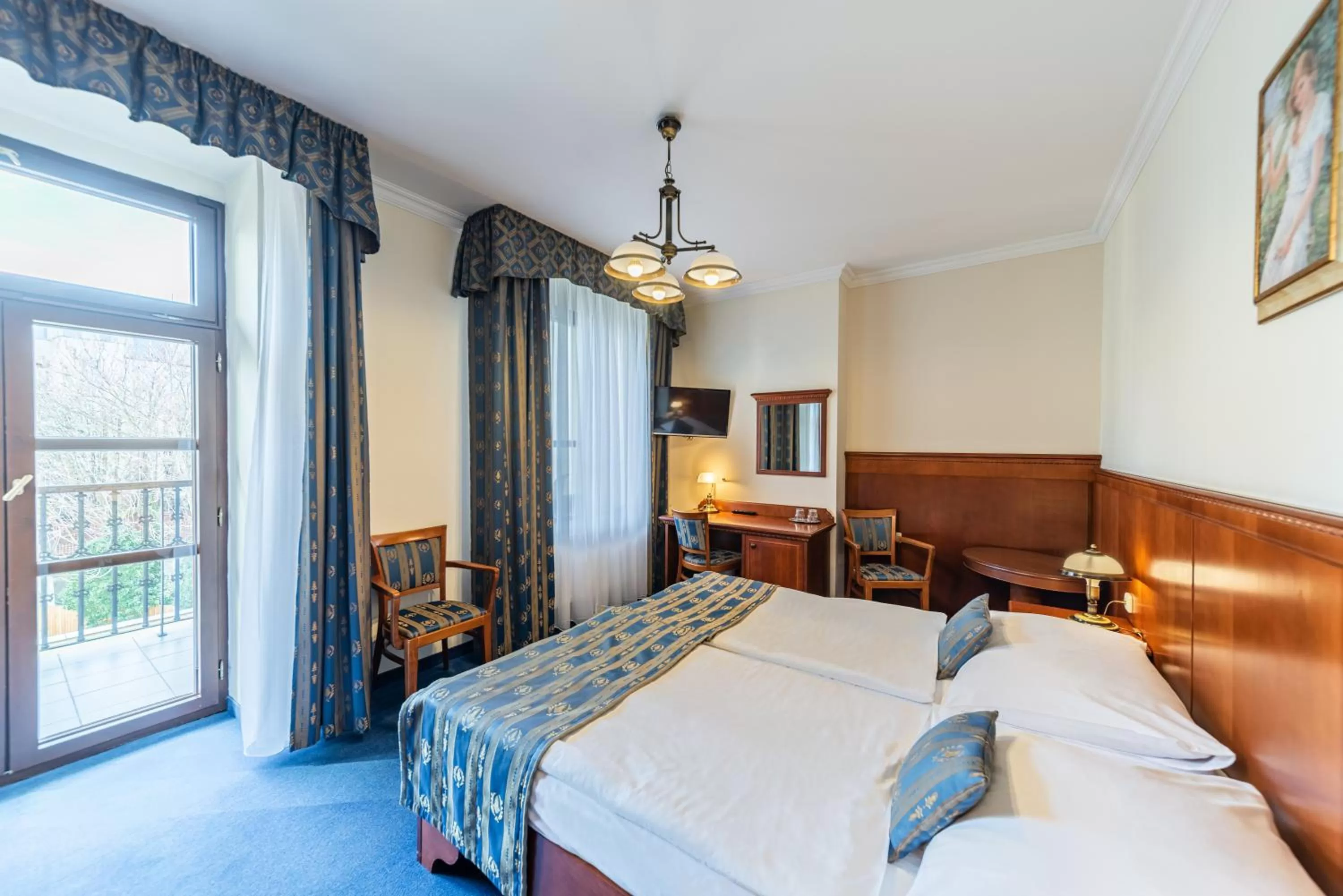 Bedroom in Arkada Hotel Praha