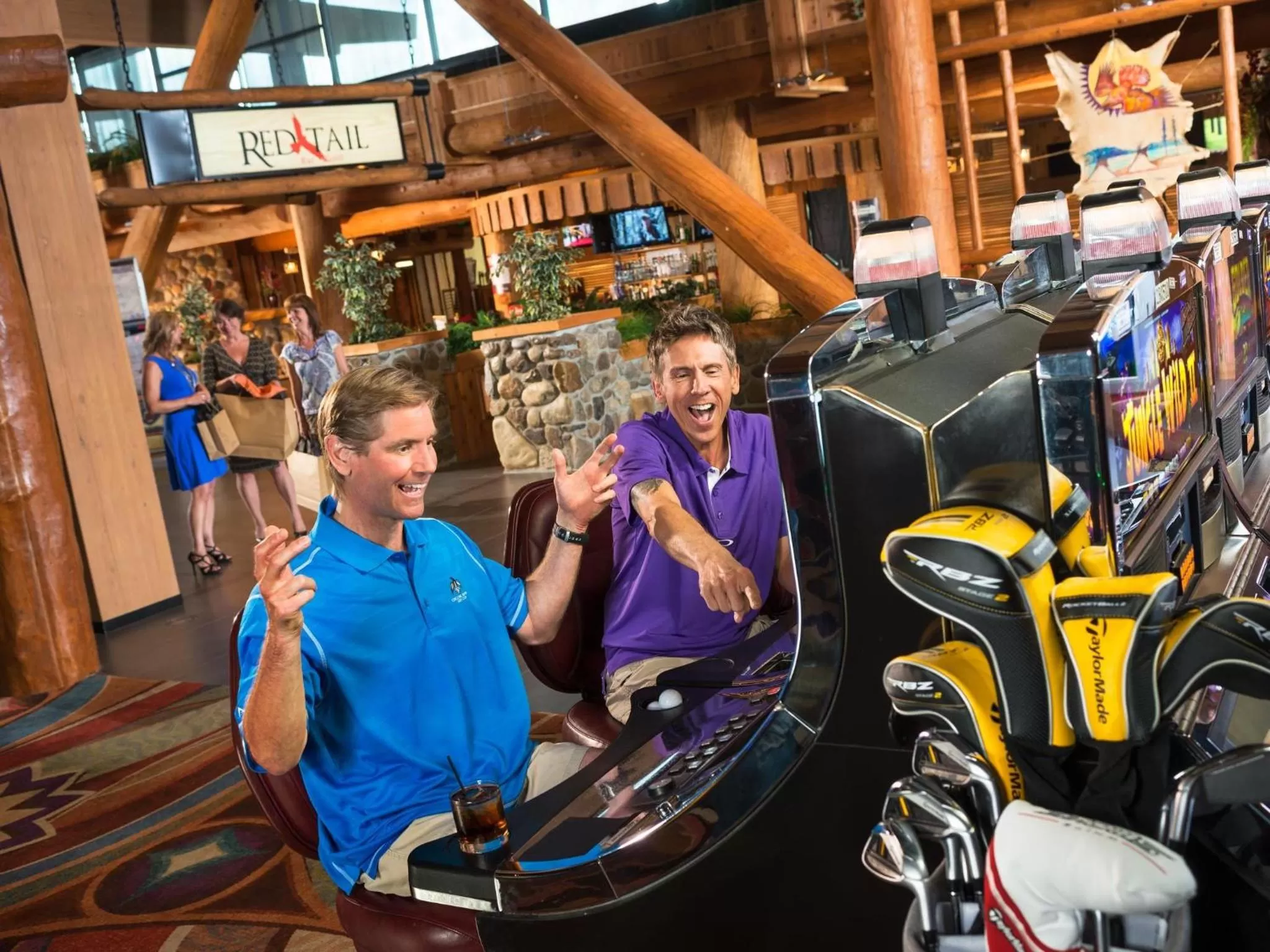 People in Coeur D'Alene Casino Resort Hotel