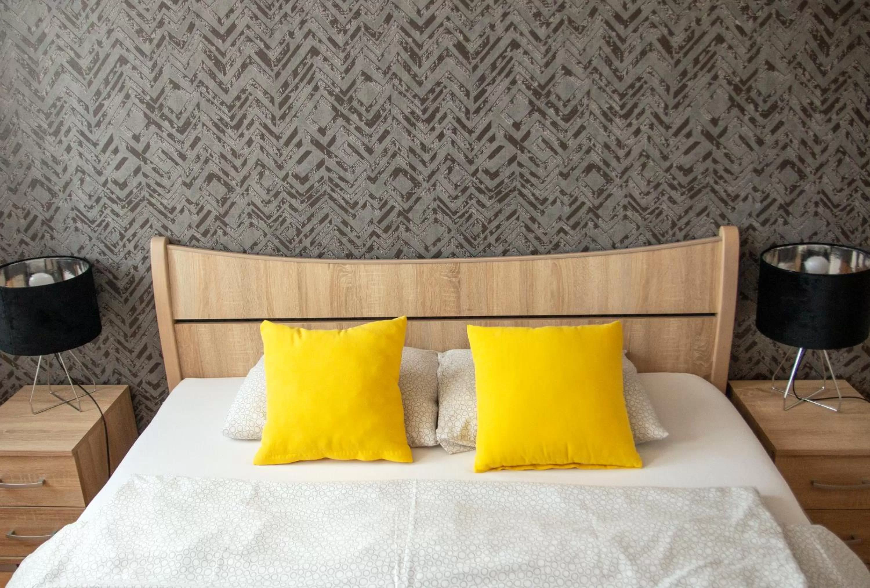 Bedroom in Keleti Aparthotel