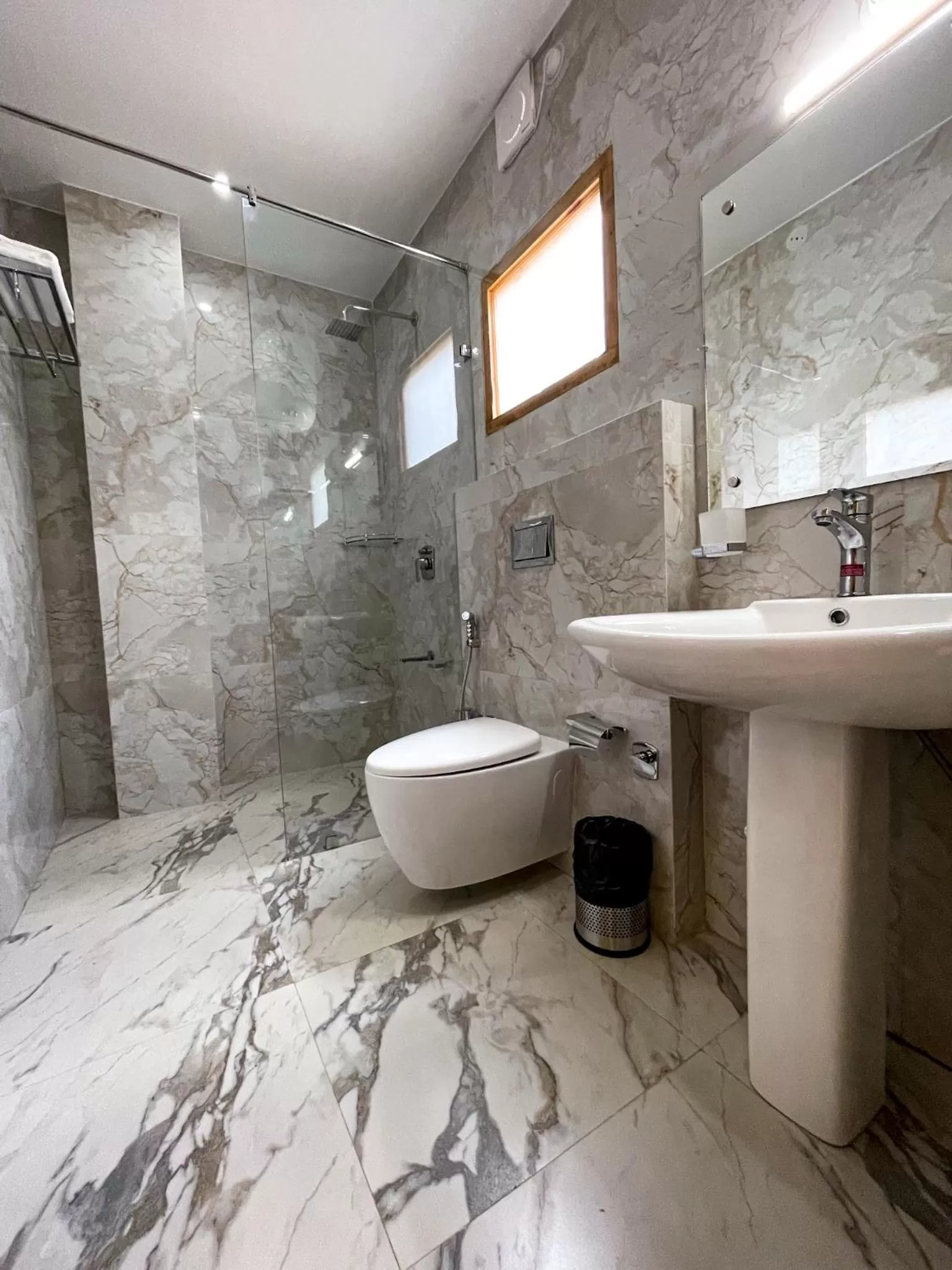 Shower in The Wild Yak