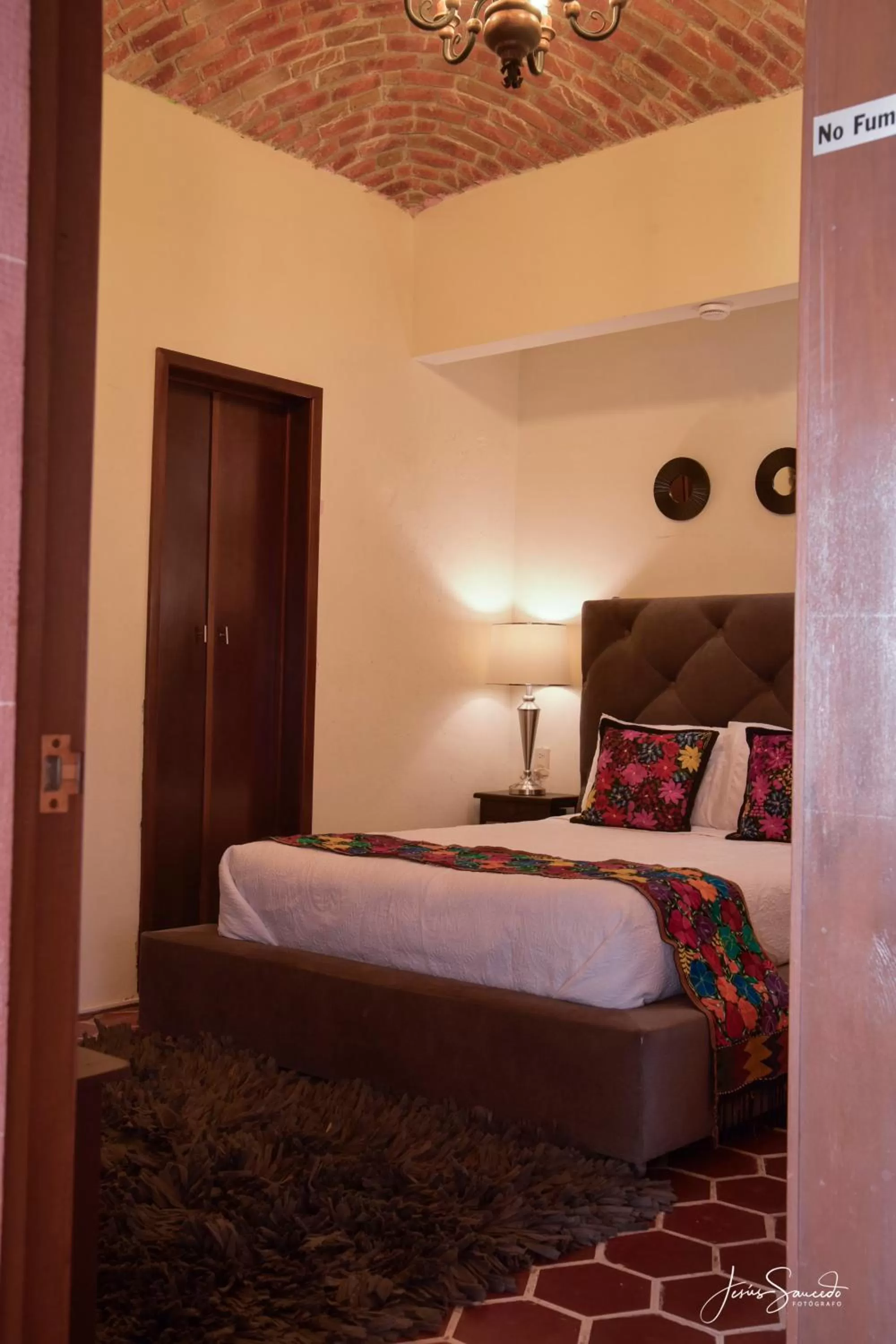 Bed in Del Centro Hotel Bernal