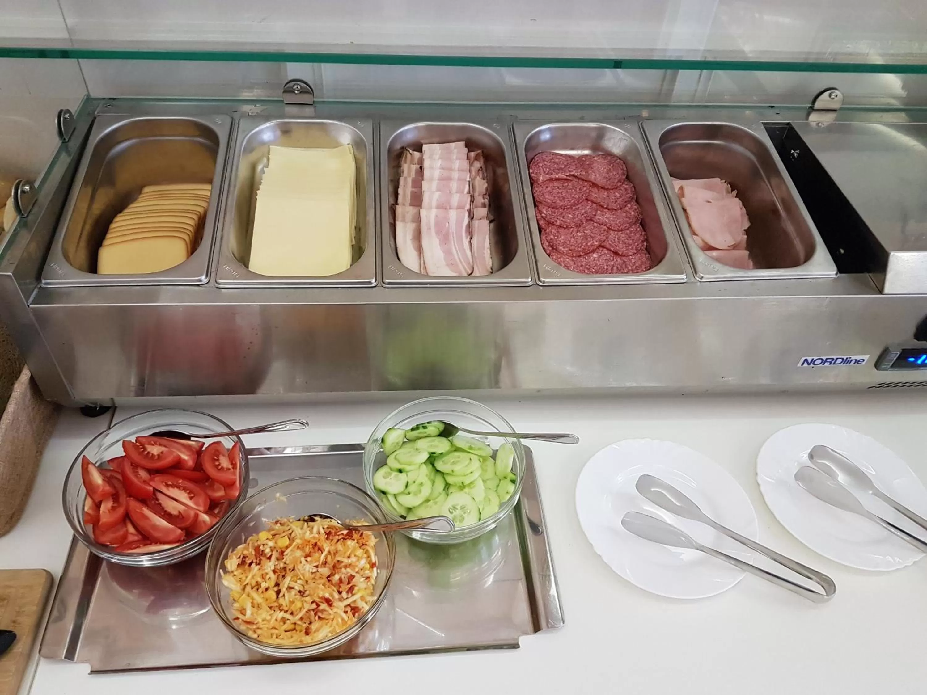 Buffet breakfast in Hotel Union