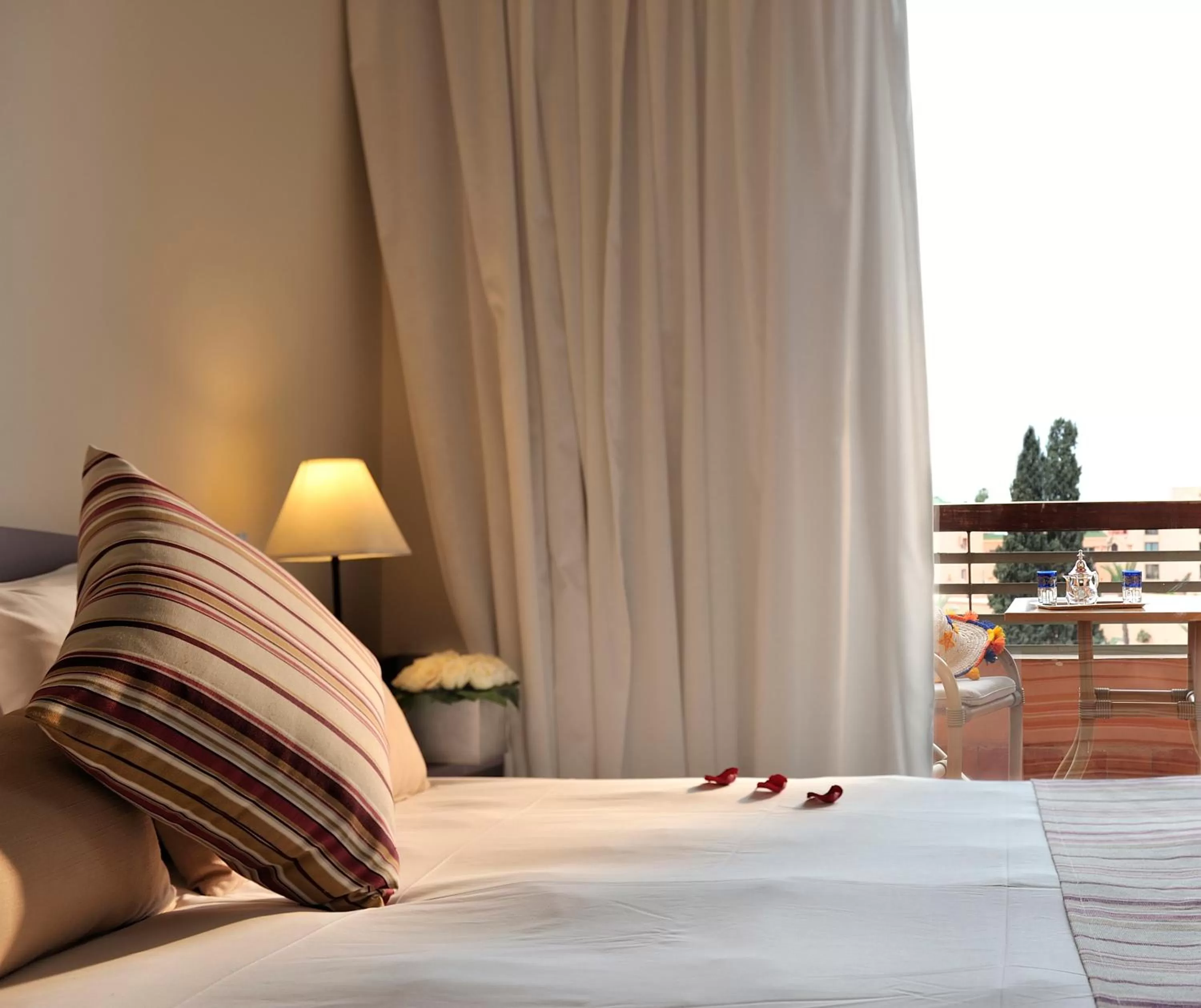 Photo of the whole room, Bed in Novotel Marrakech Hivernage