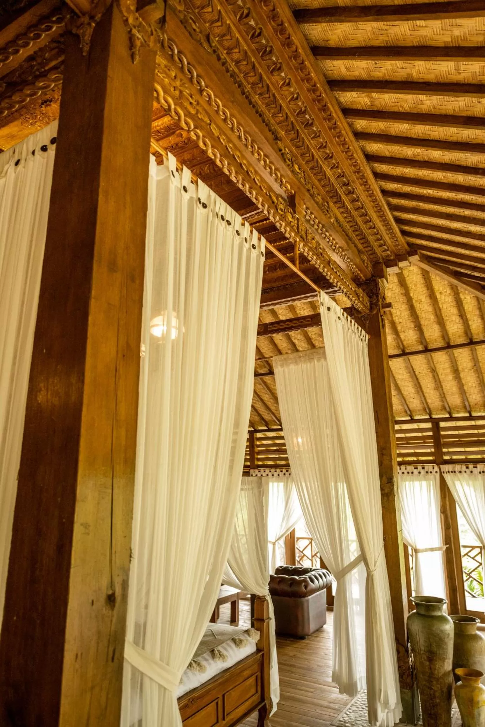 Decorative detail in Tanah Damai Hotel