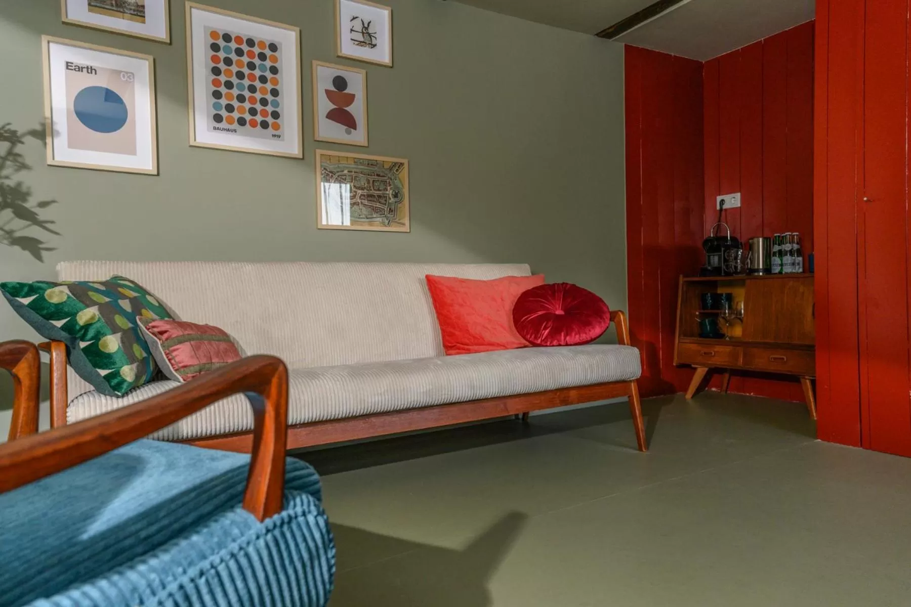 Seating area in B&B Turfkade9