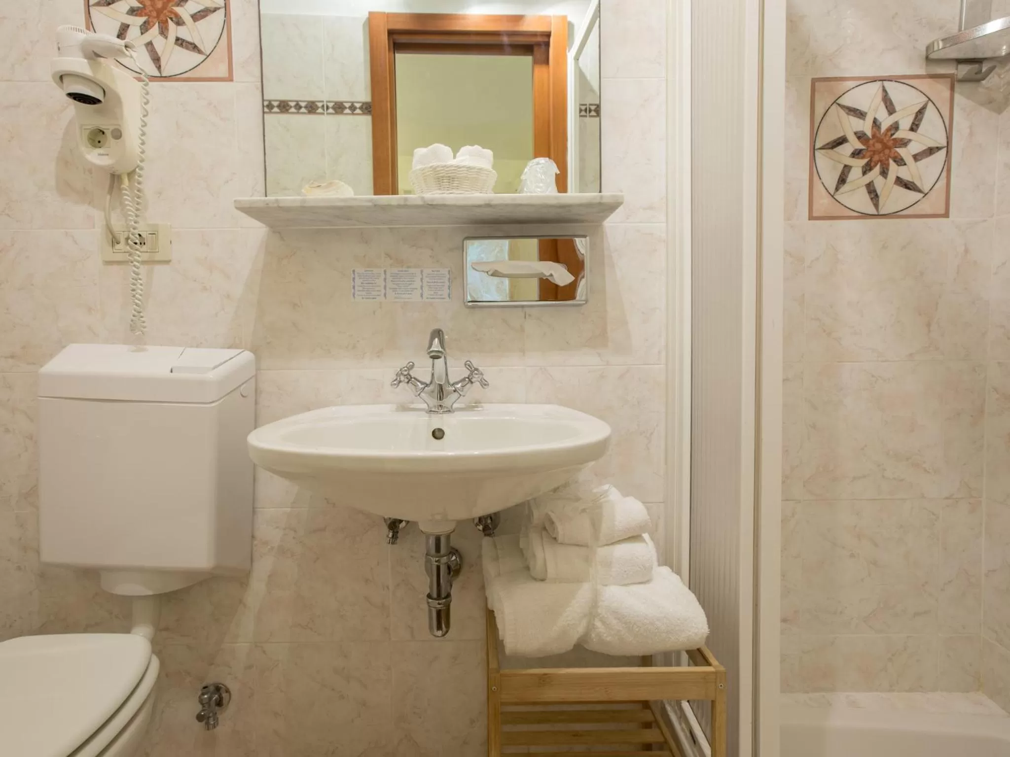 Bathroom in Hotel Marina