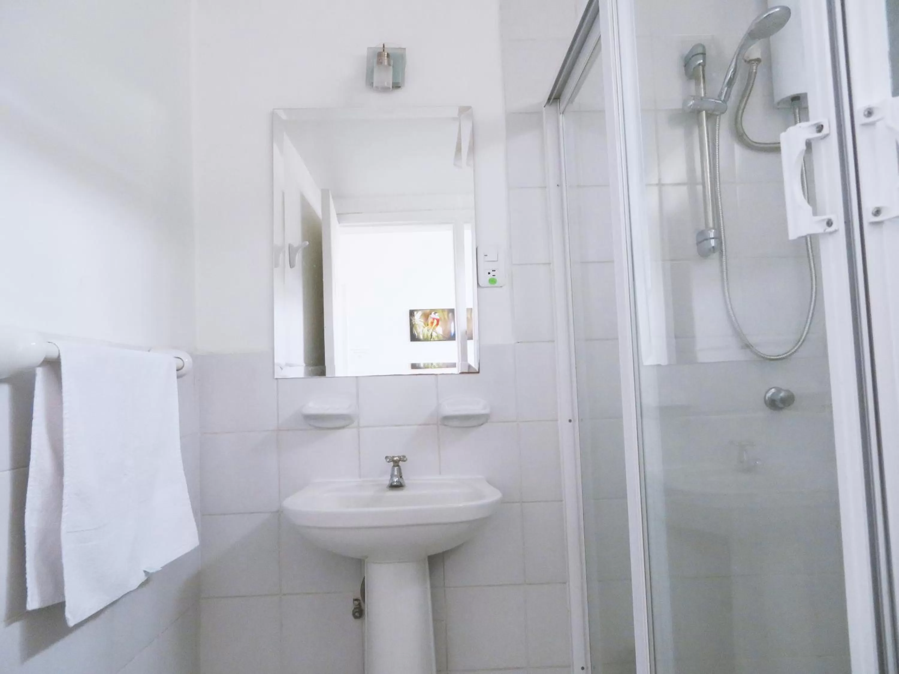 Shower, Bathroom in Bird Garden Guest House