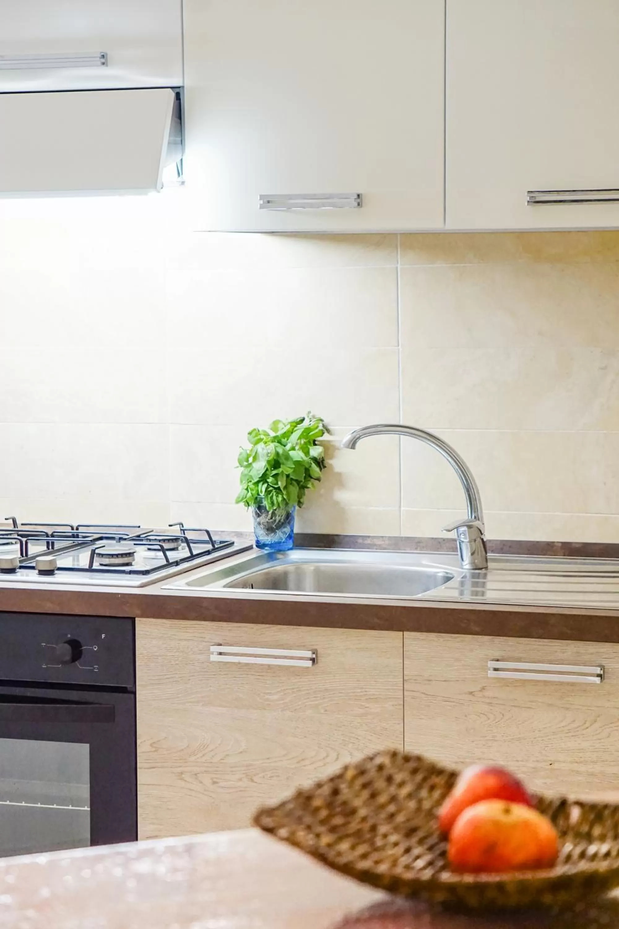 Kitchen or kitchenette in Branco Suites - Rooms & Holiday Apartments