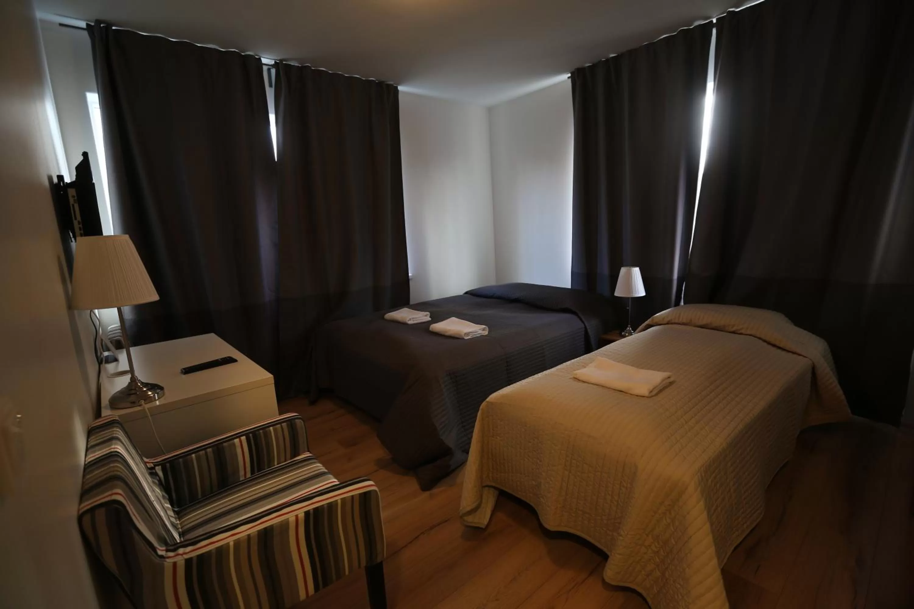 Bed in 100 Iceland Hotel