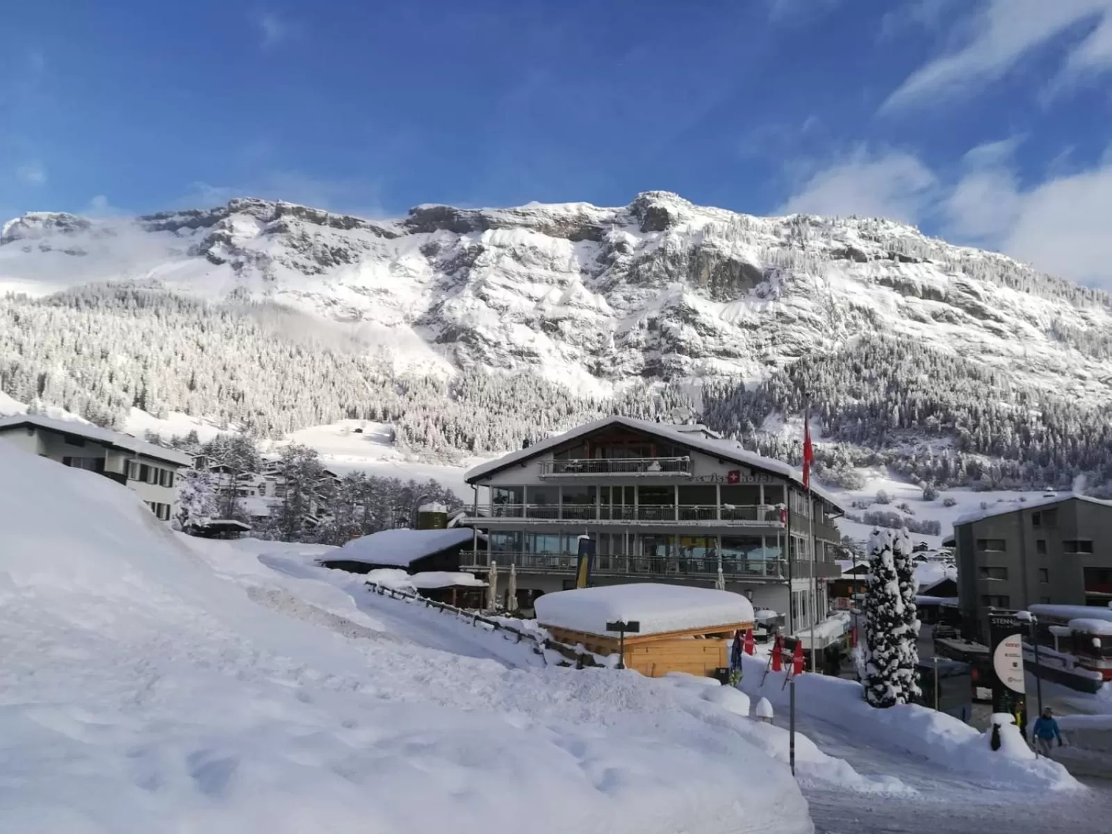 Property building in Hillsite Smart Hotel Flims