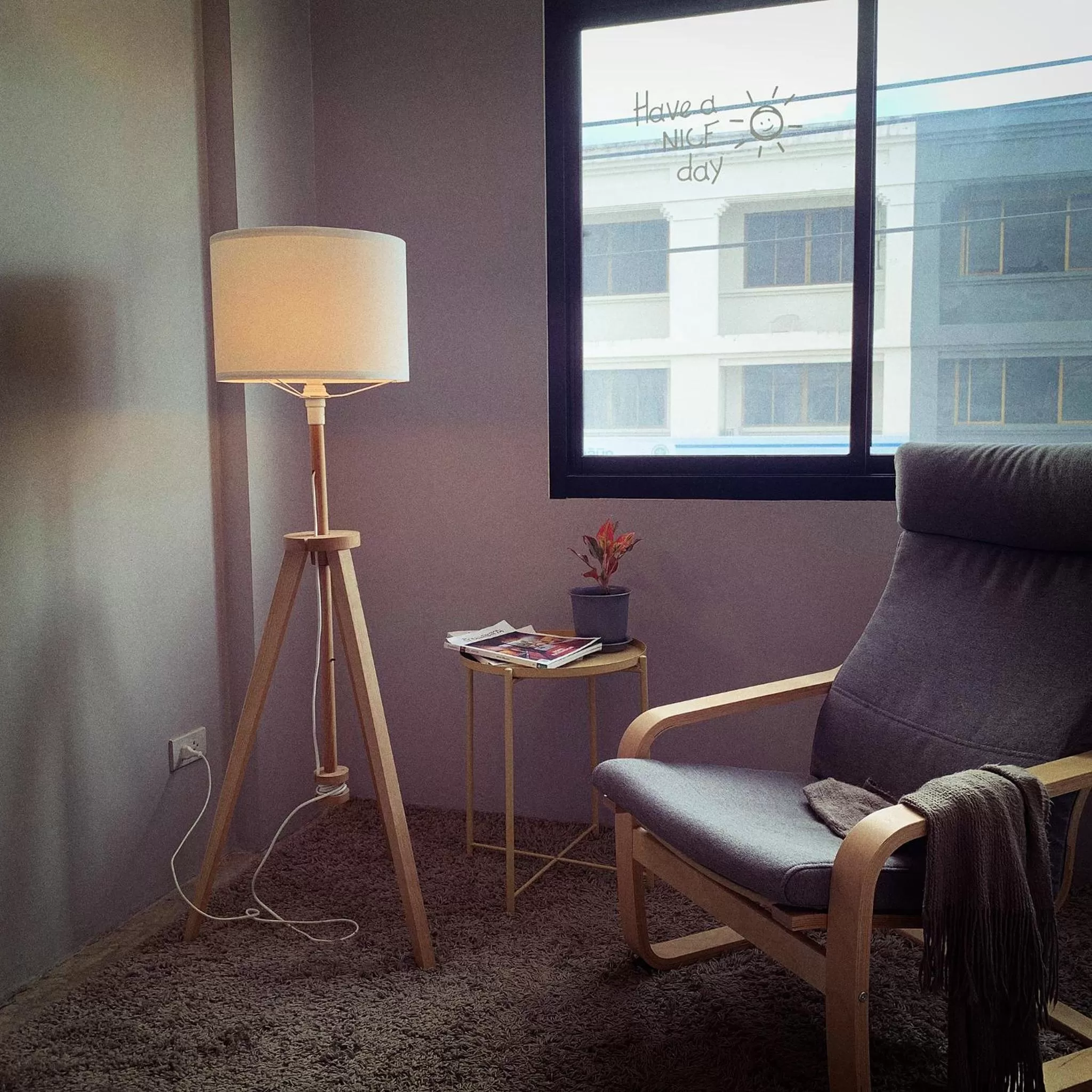 Seating area in Into the town krabi