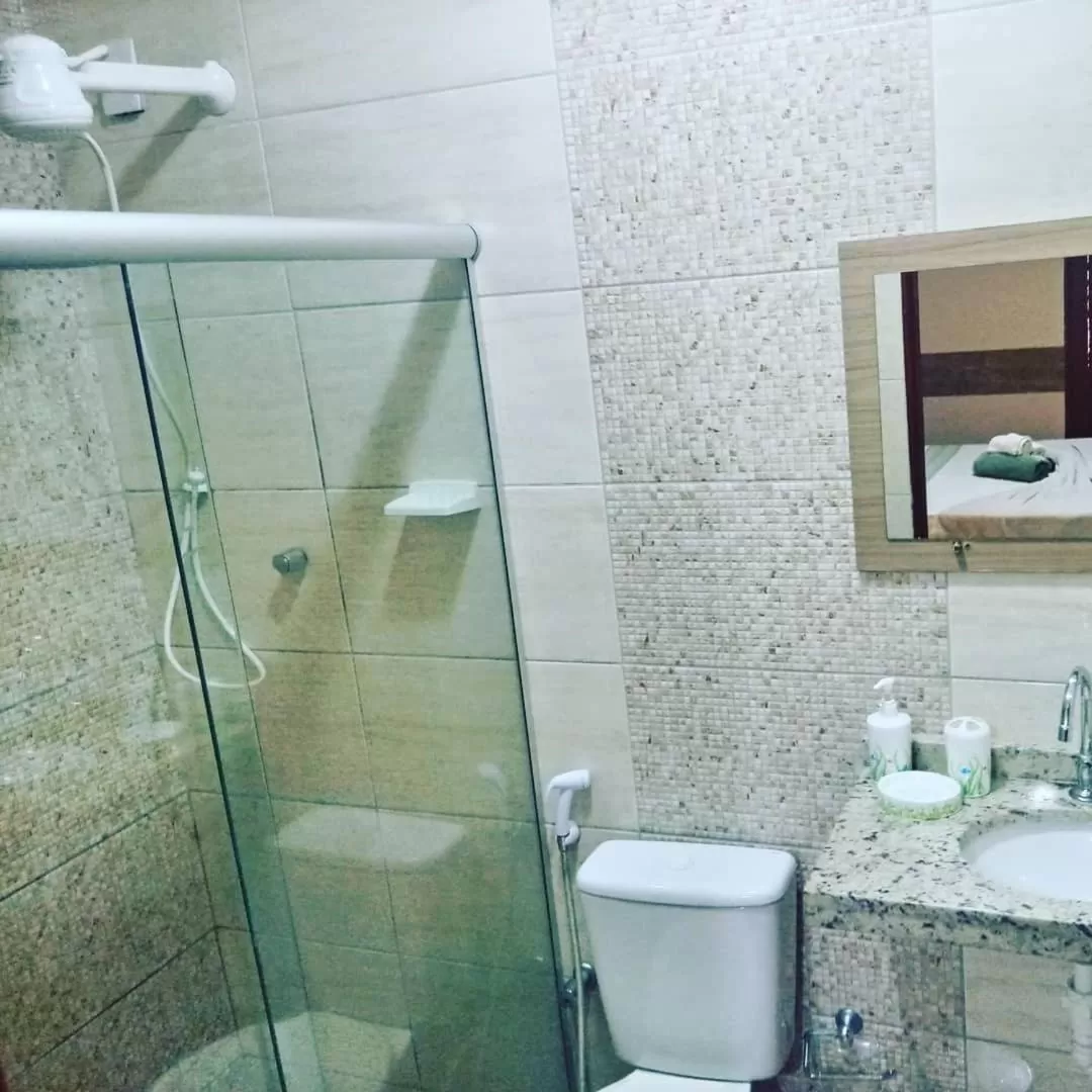 Bathroom in Pousada São Miguel dos Milagres