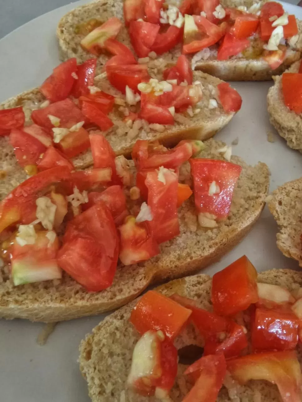 Food close-up in Sukriti beach Resort