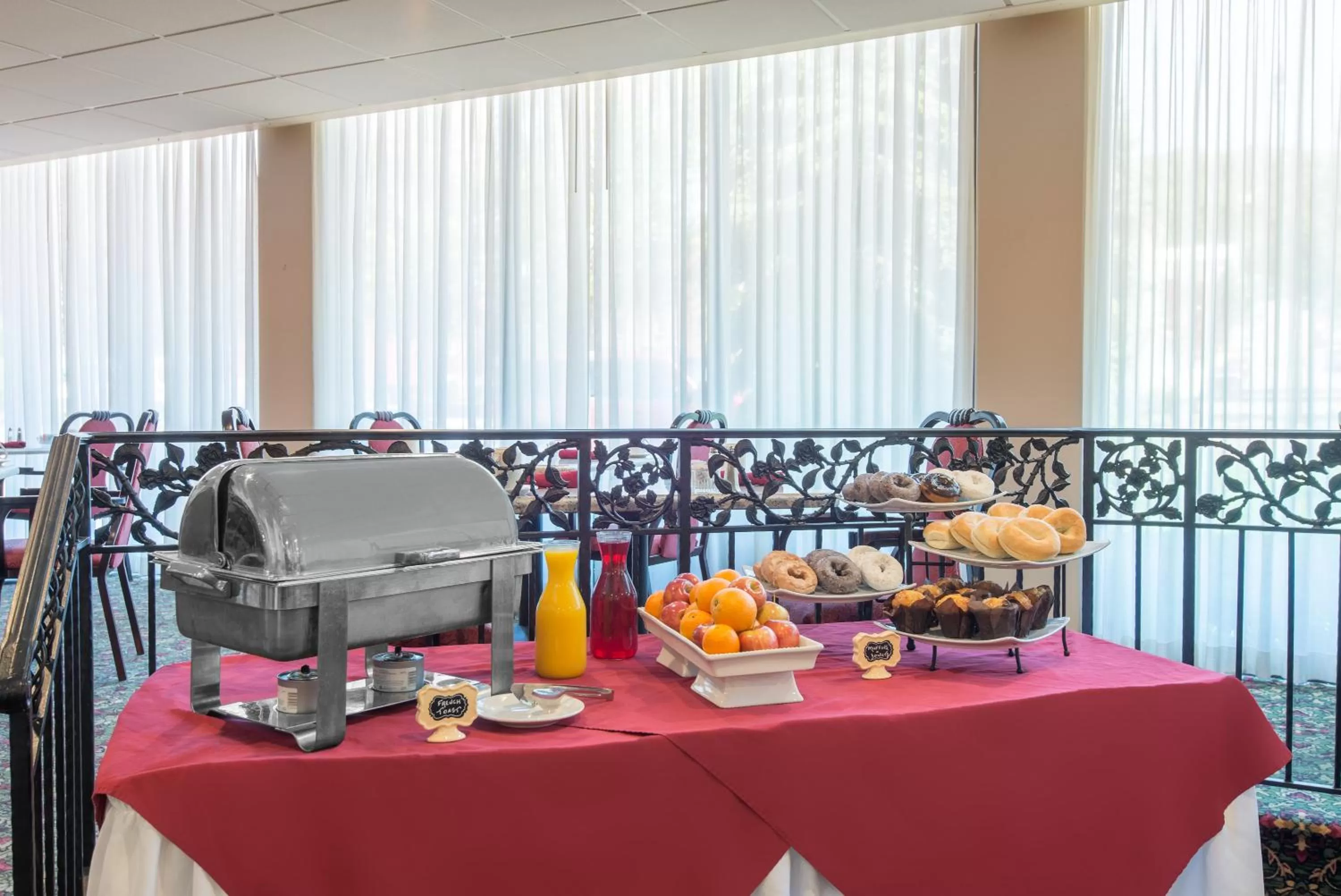 Continental breakfast in Ramada by Wyndham Cumberland Downtown