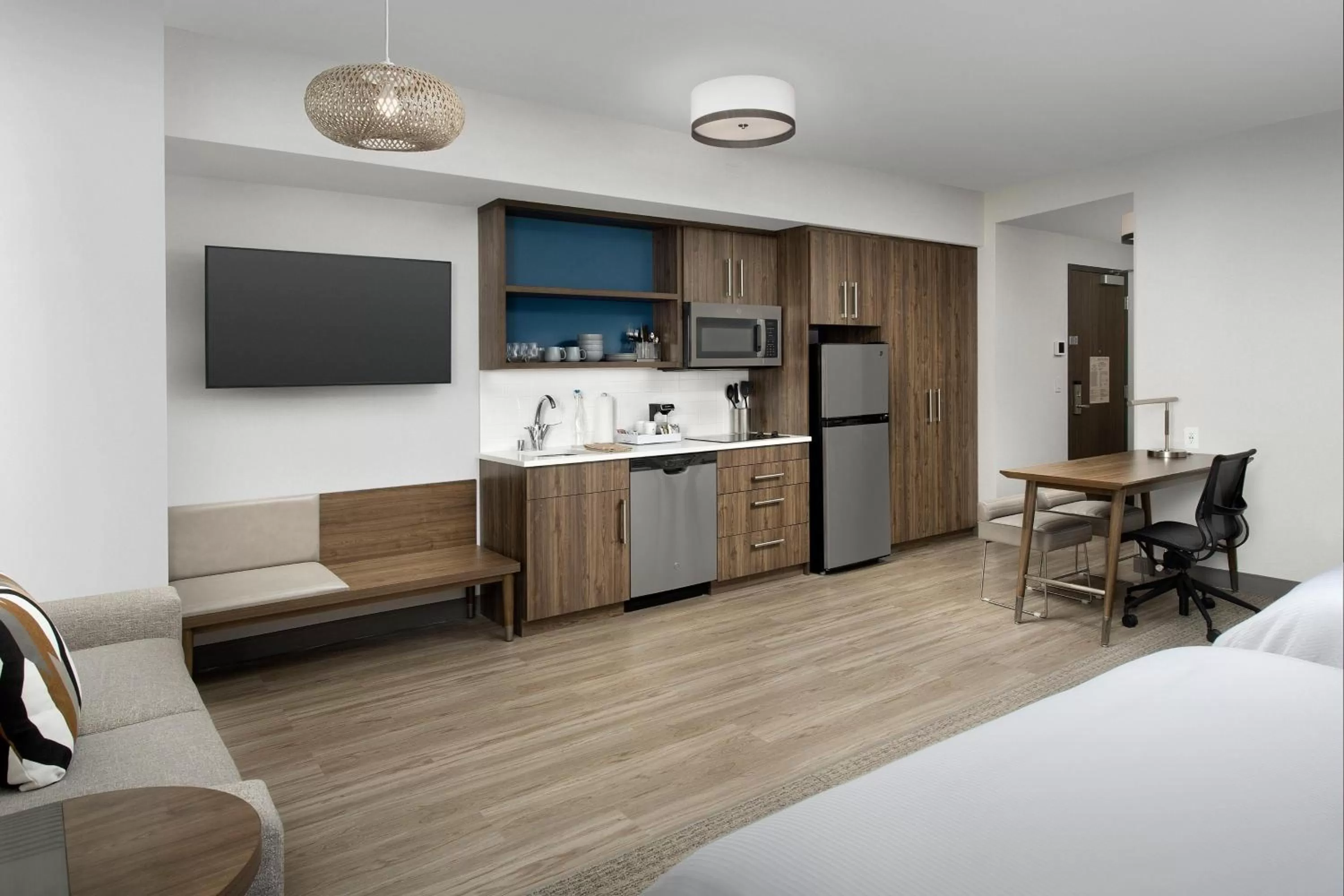 Photo of the whole room in Element Seattle Sea-Tac Airport