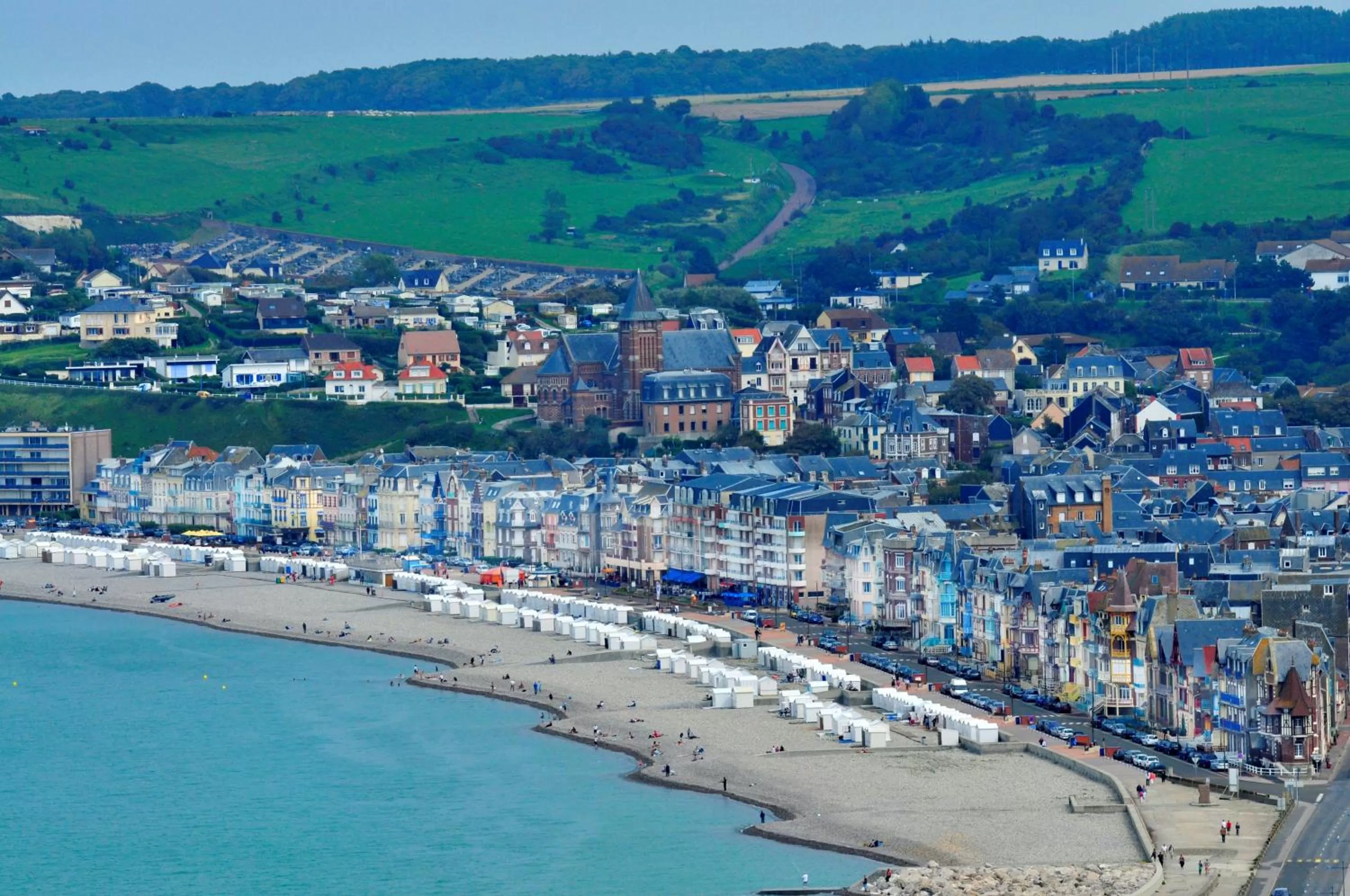 Bird's eye view in Résidence Goélia Belle Epoque