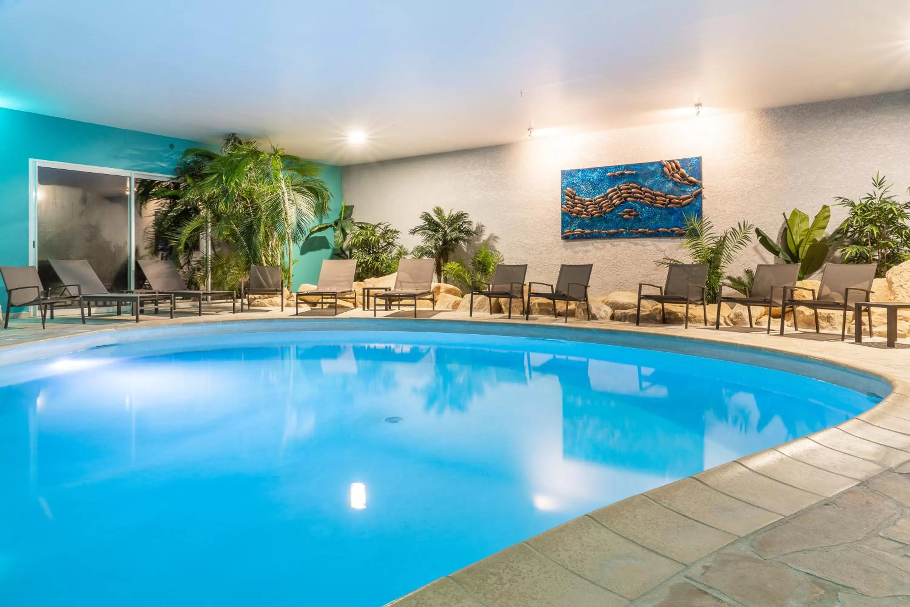 Swimming pool in Domaine De Villers & Spa