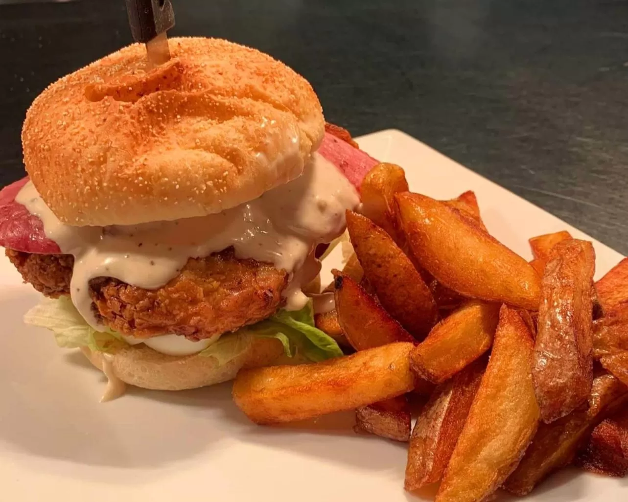 Dinner in The Black Lion Royal Hotel