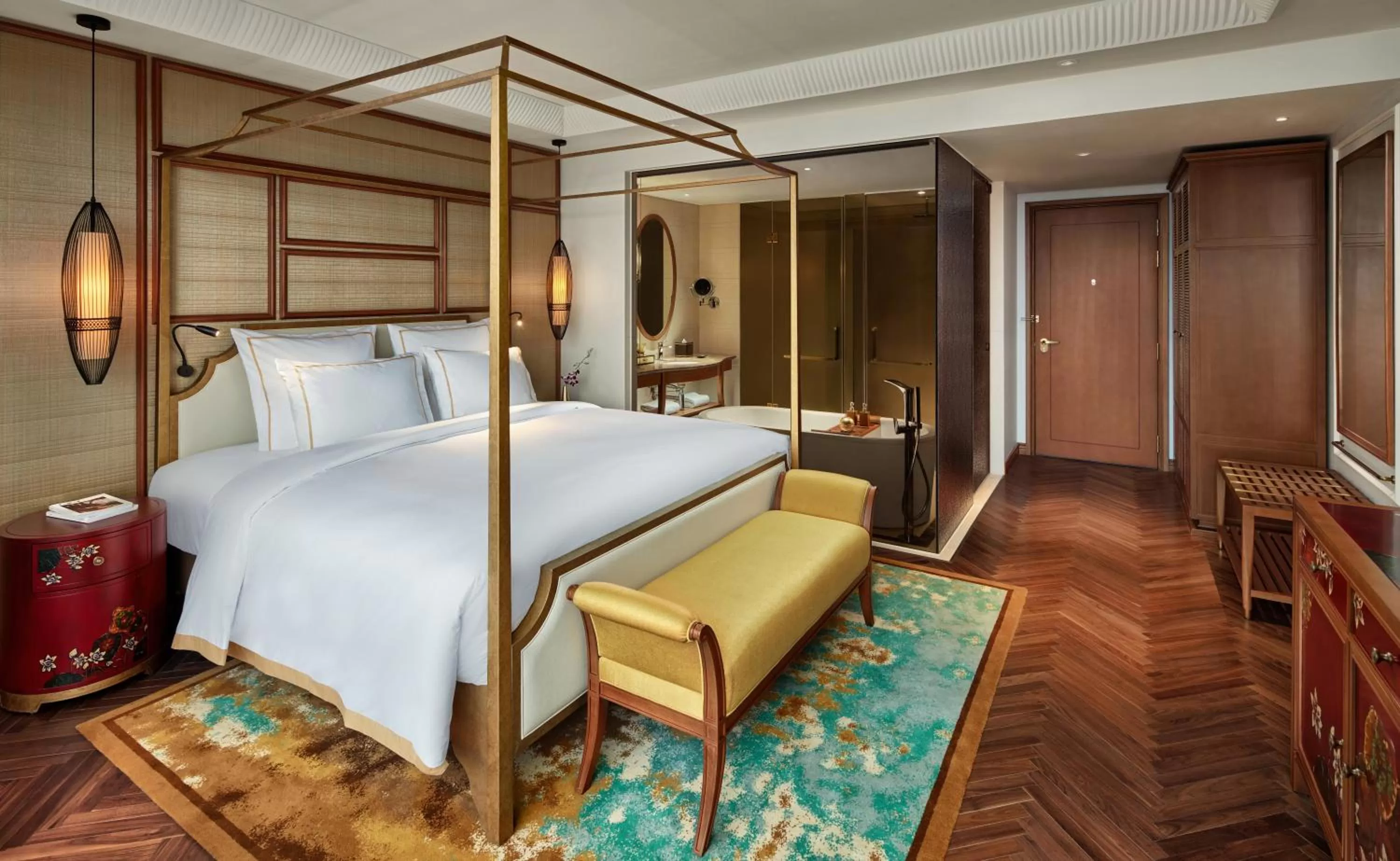 Bed in Grand Mercure Hanoi