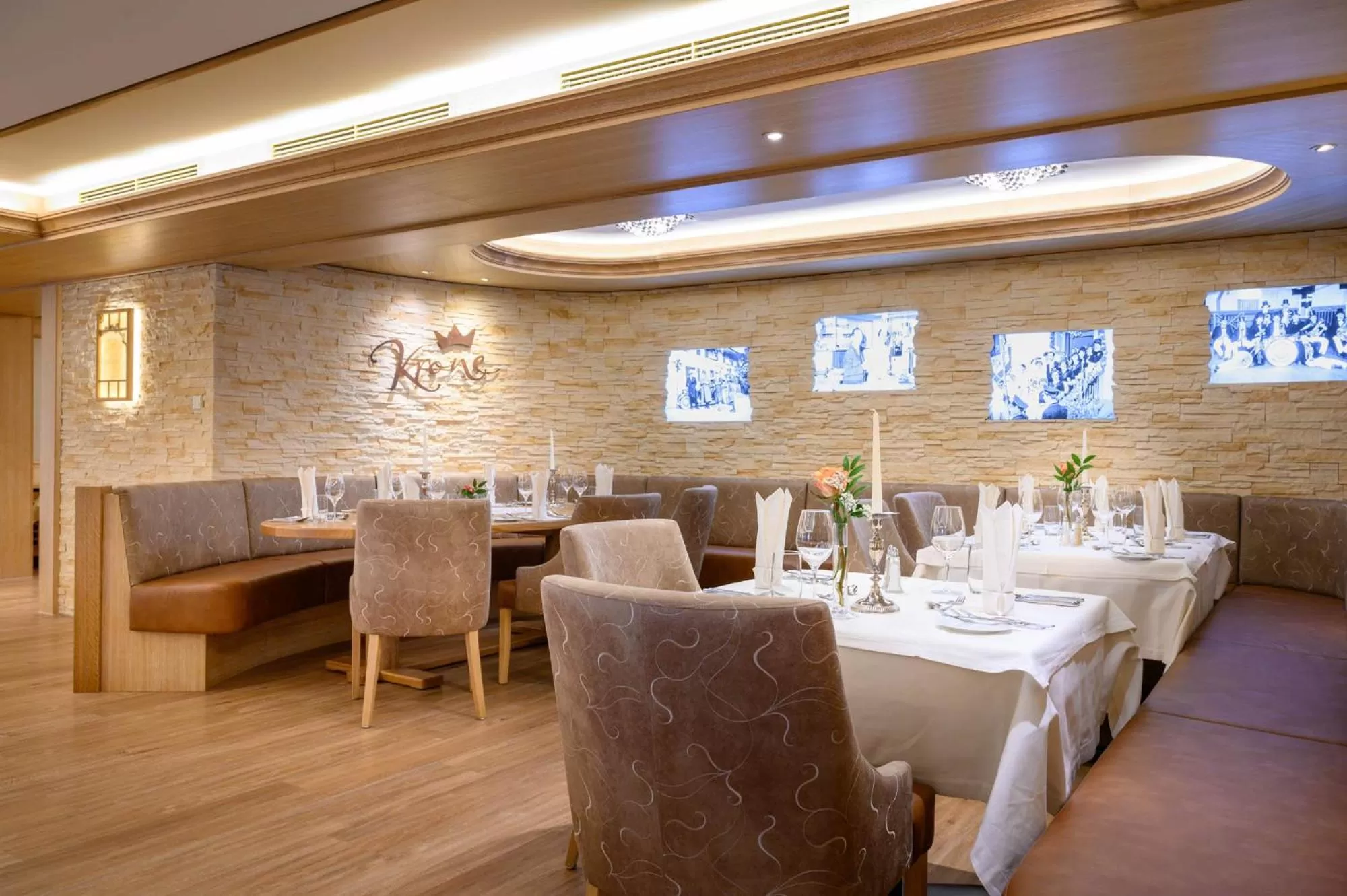 Restaurant/places to eat in Ringhotel Krone