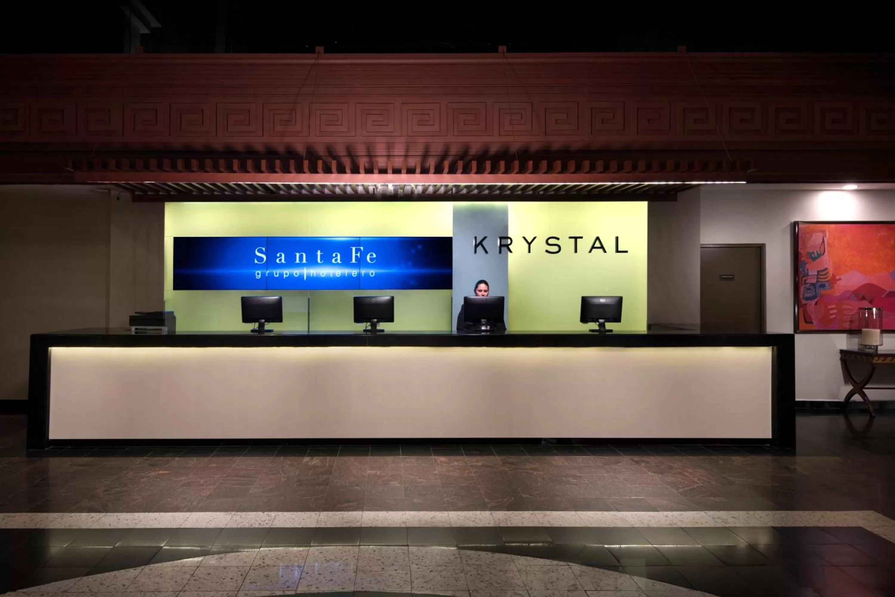 Lobby or reception in Krystal Monterrey