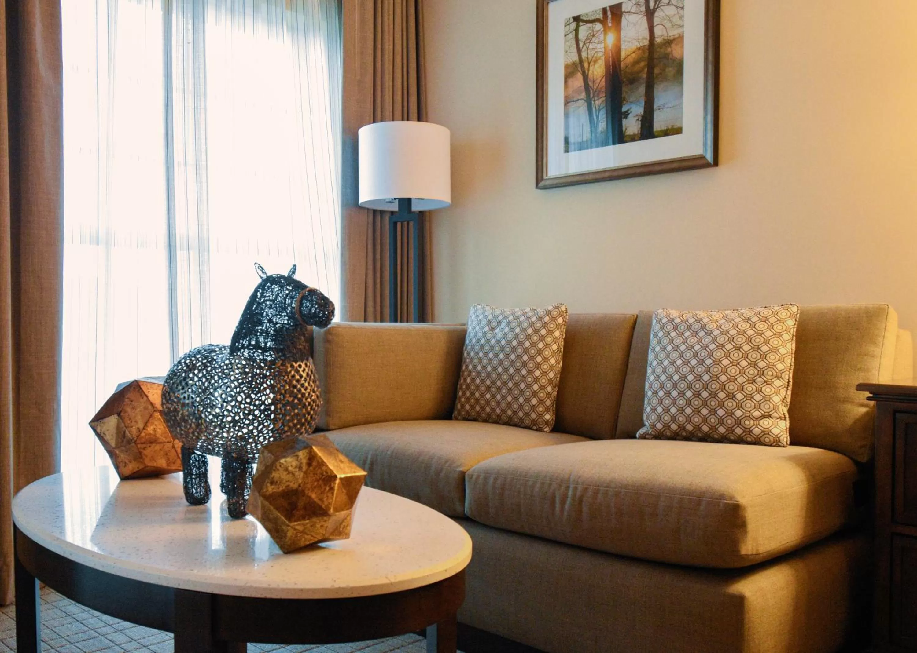 Living room in Hyatt Vacation Club at The Lodges at Timber Ridge