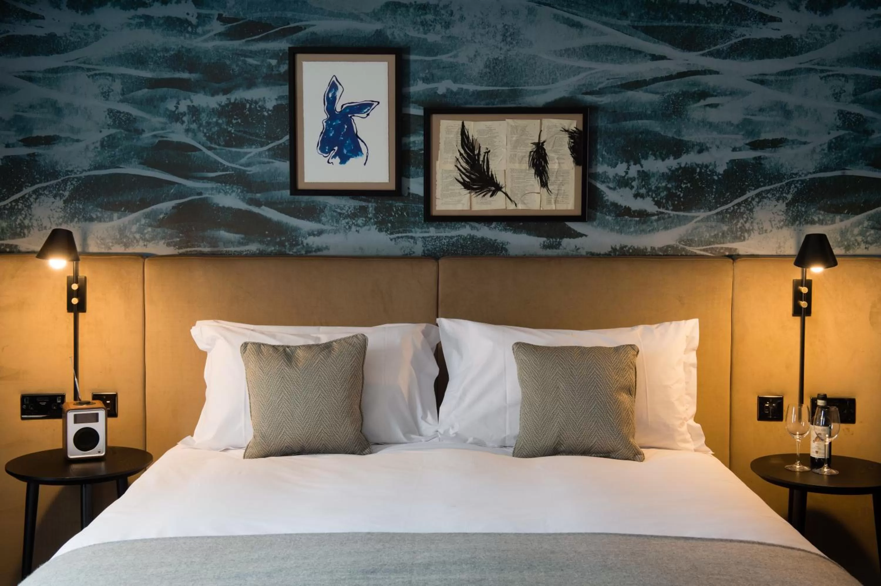 Bedroom, Bed in Hotel Du Vin Stratford