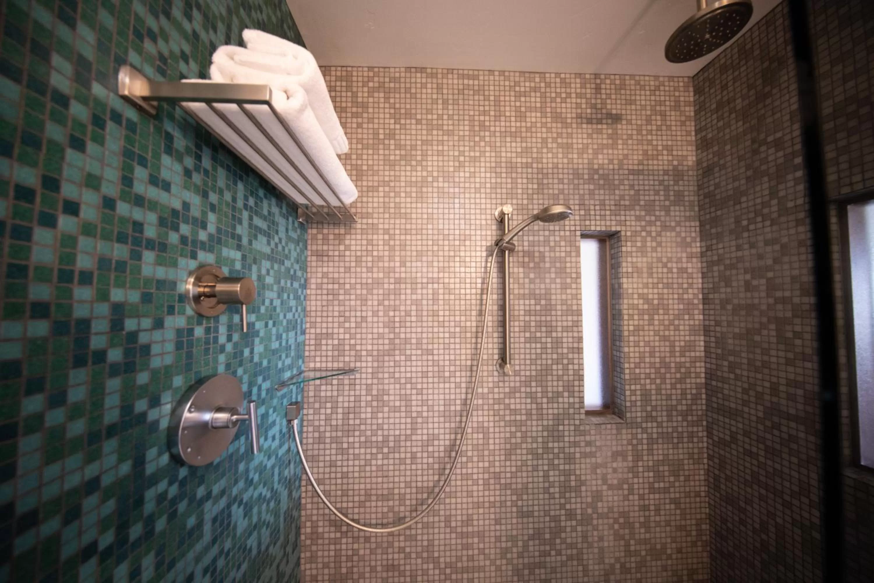 Shower in Modern Hotel