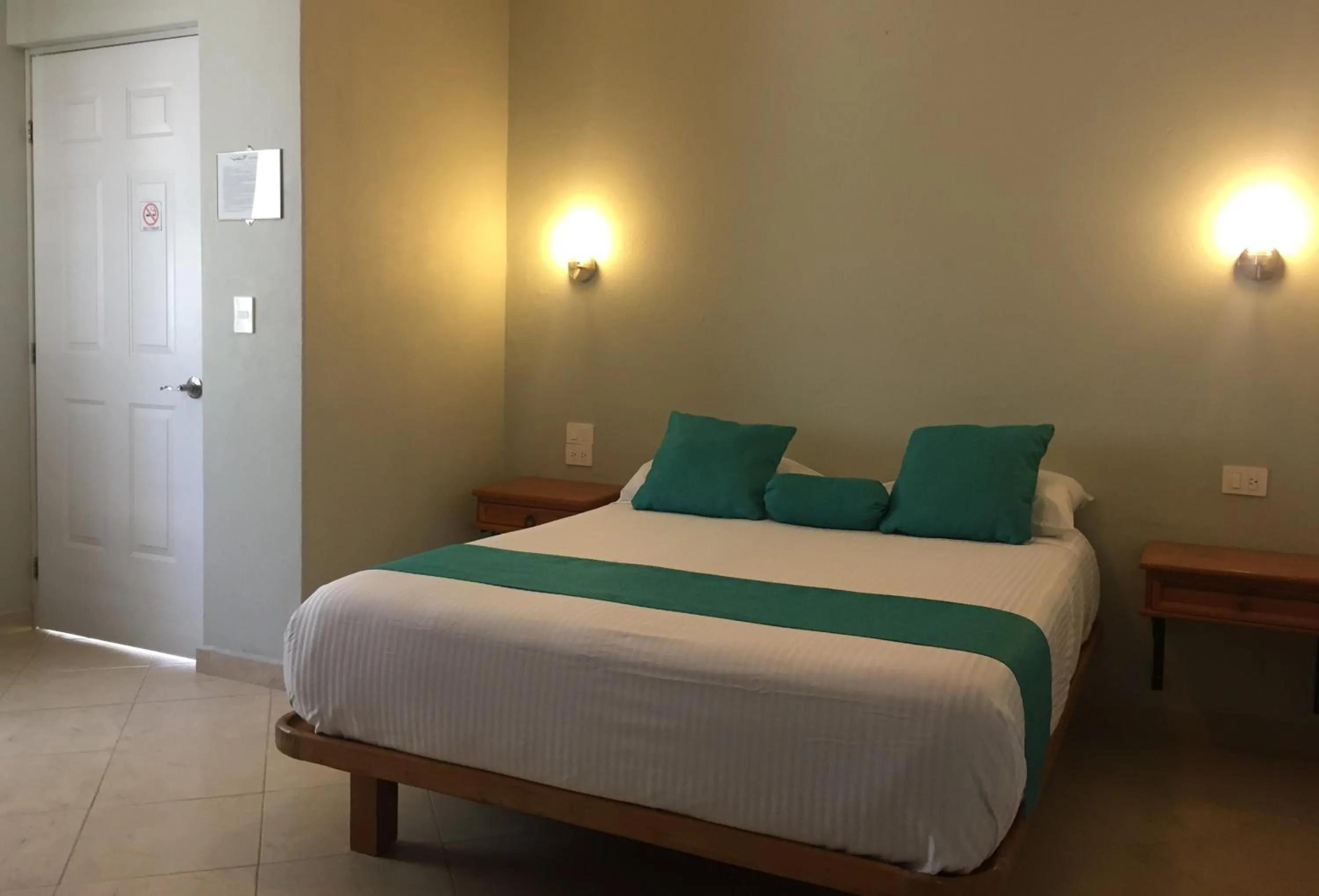 Bed in Hotel RV Park San Ramón