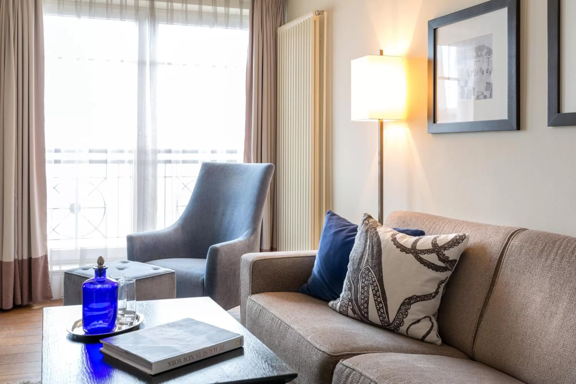 Seating area in Strandhotel Ostseeblick