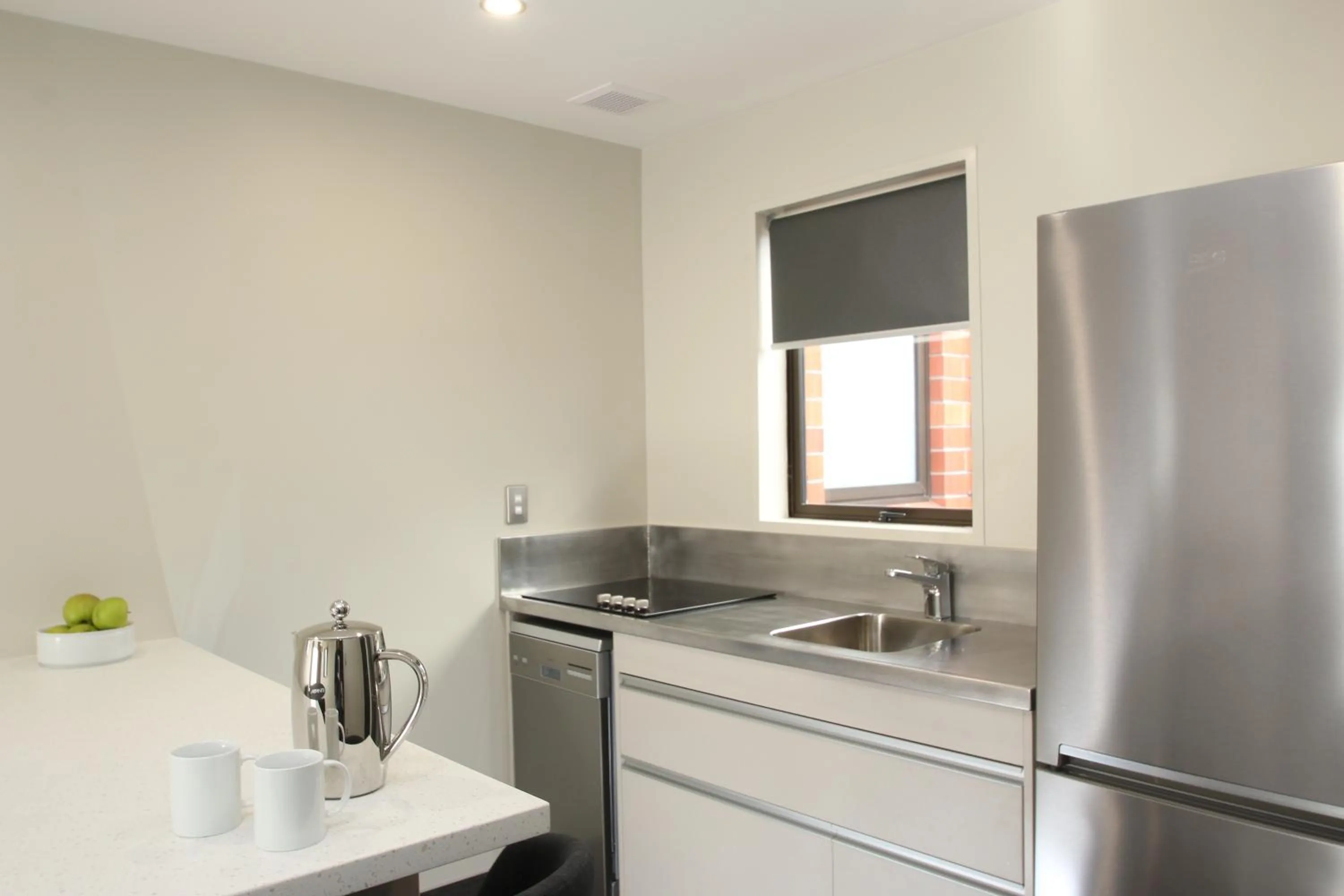 Kitchen or kitchenette in Dunedin Motel and Villas