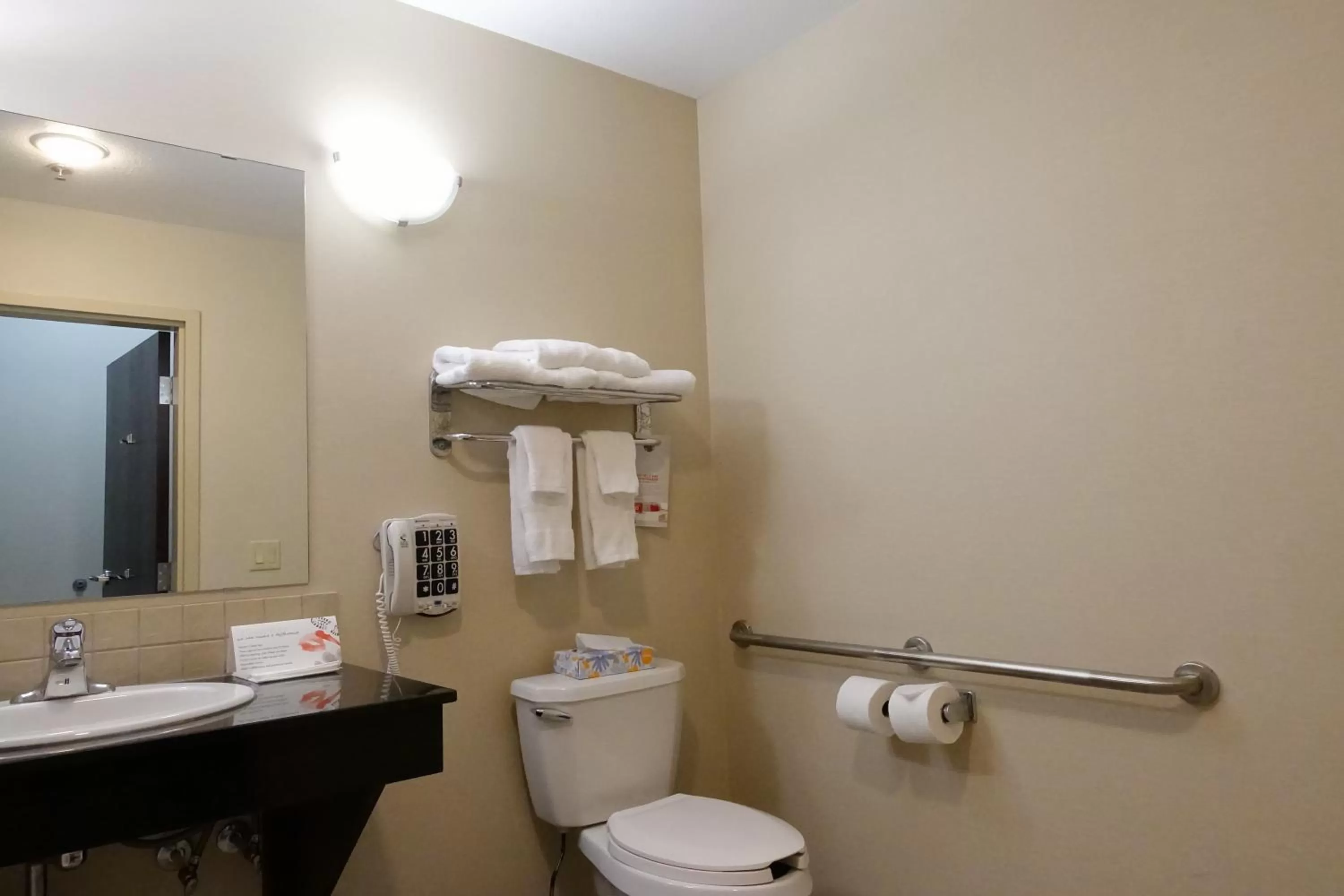 Bathroom in Ramada by Wyndham Weyburn