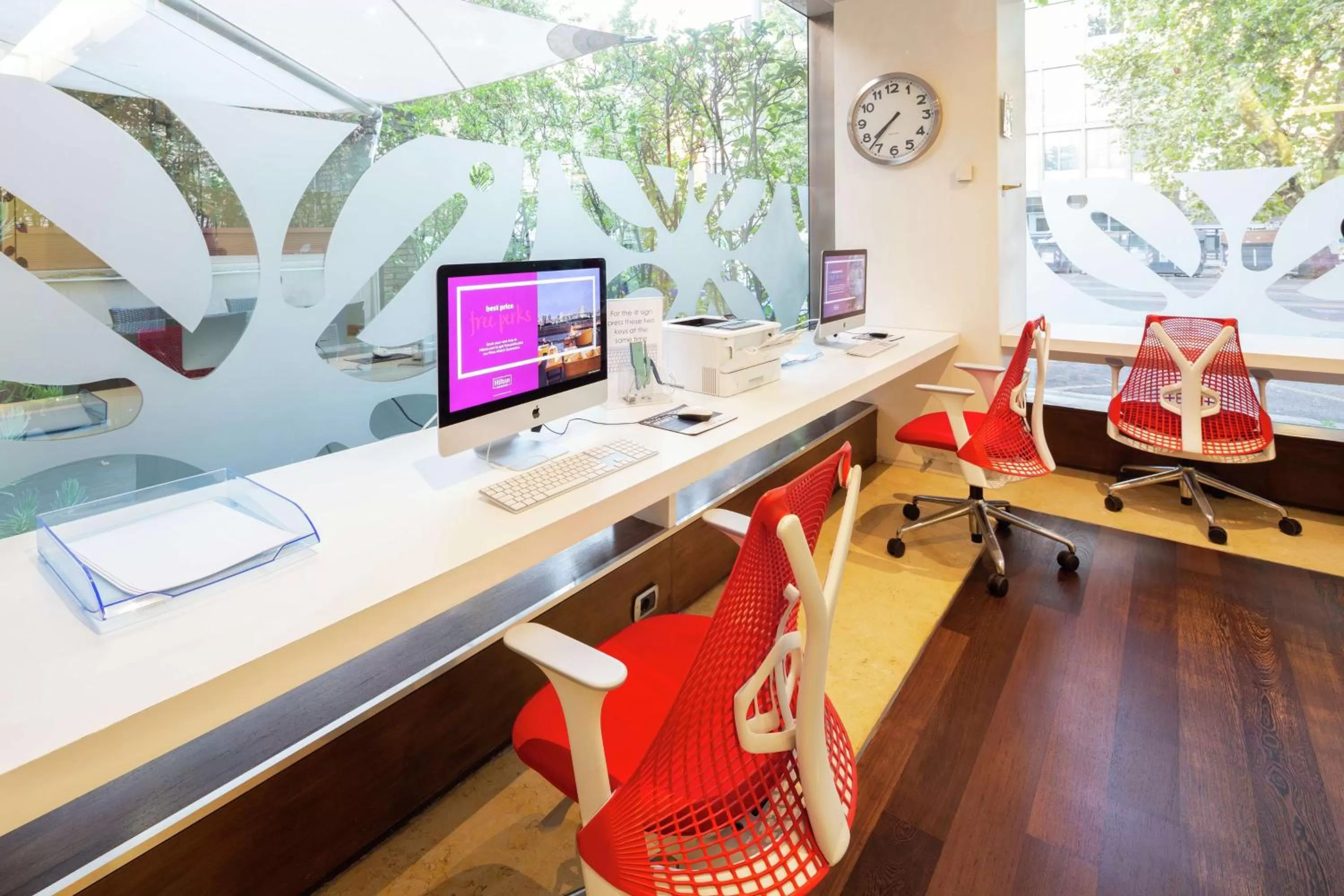 Business facilities in Hilton Garden Inn Rome Claridge